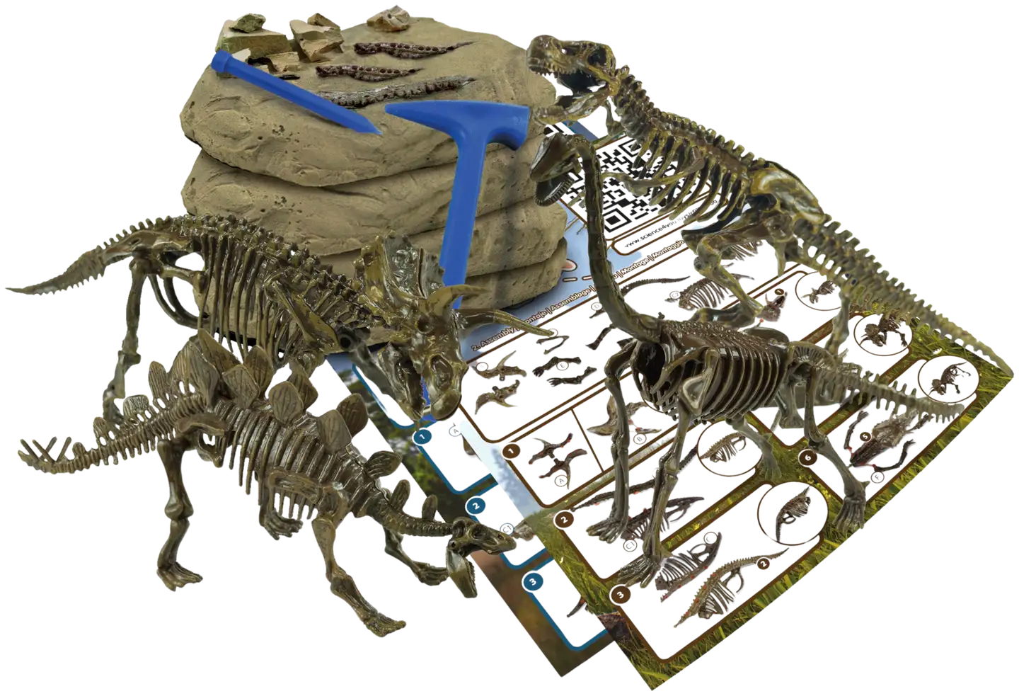 Science4You Fossil Excavation 4-In-1 - 1