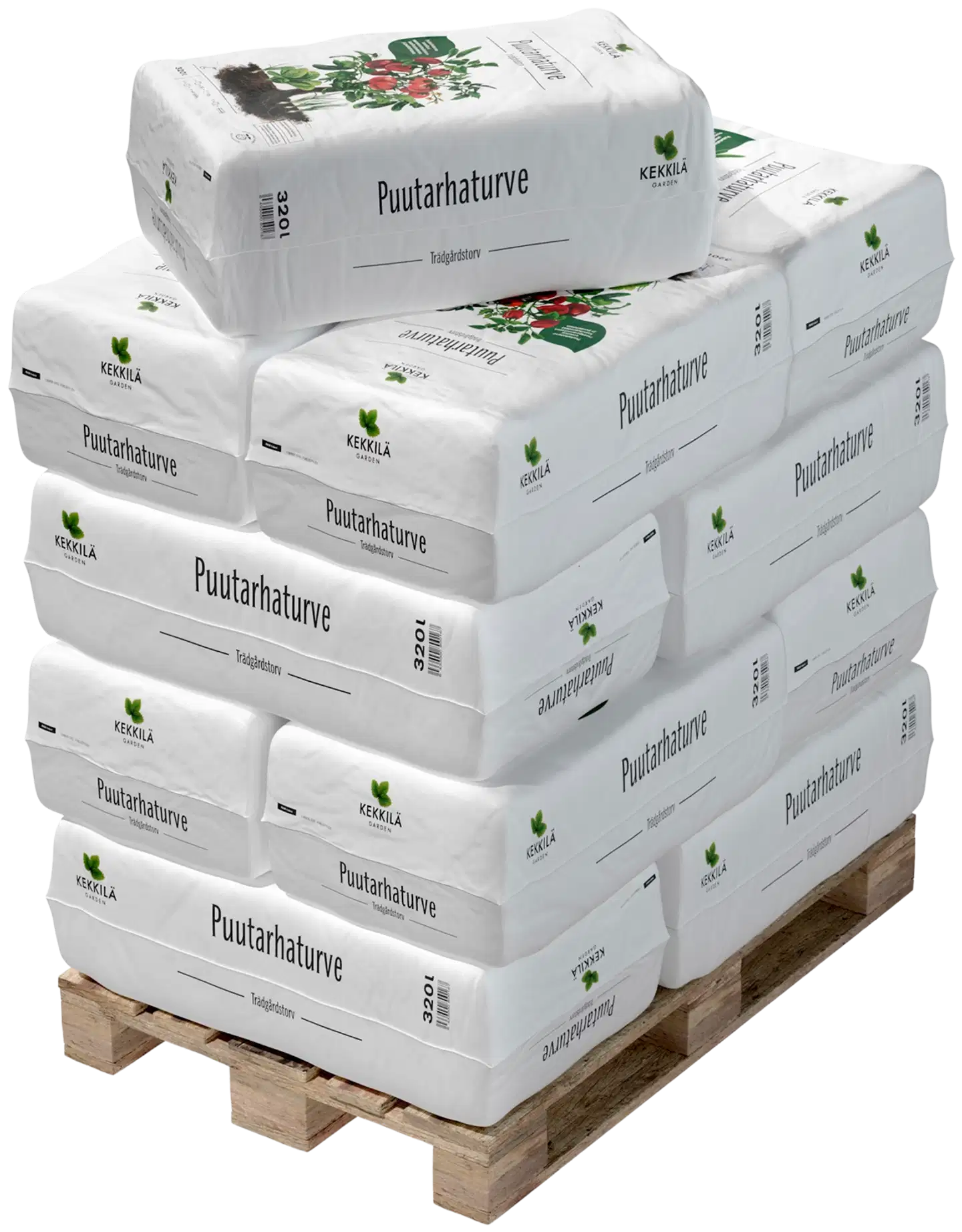 Kekkilä Puutarhaturve 320 l, lava 21 säkkiä - 1