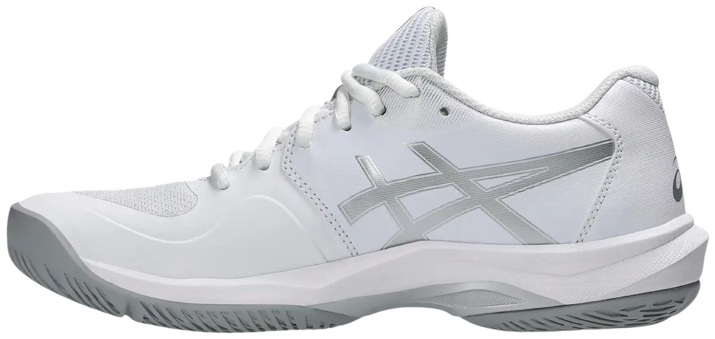 ASICS naisten tenniskengät Game FF - WHITE/PURE SILVER - 4