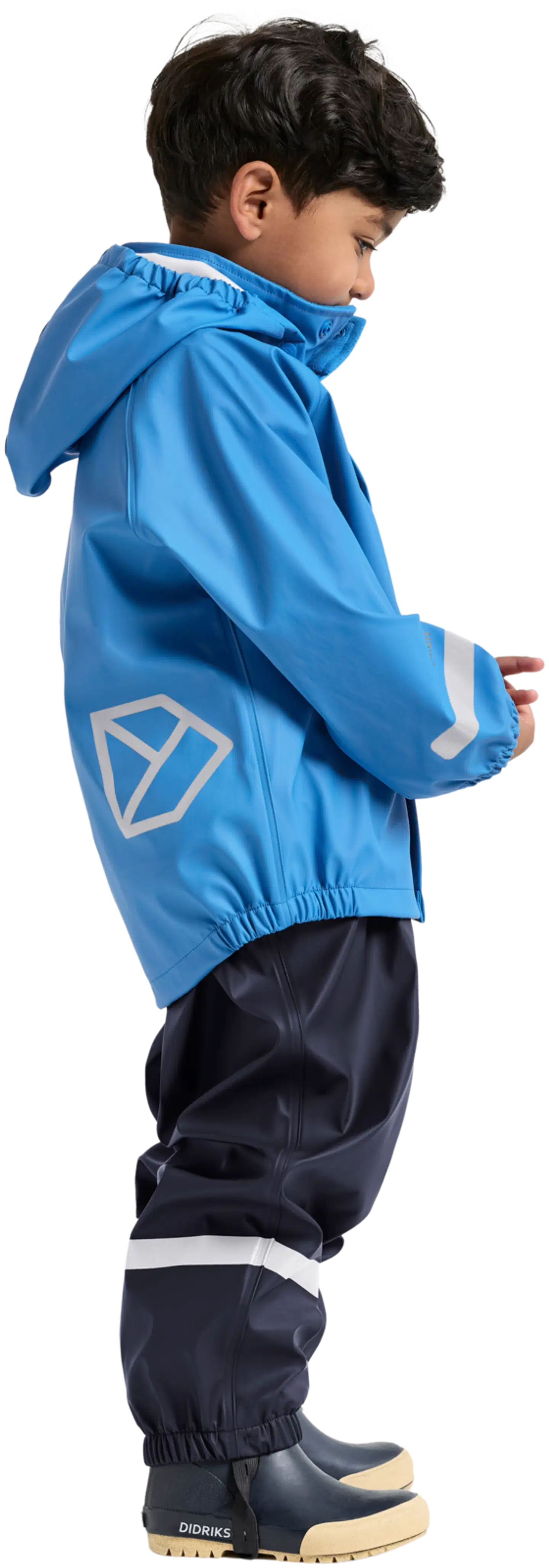 Didriksons lasten sadetakki Slaskeman - Sharp blue - 7