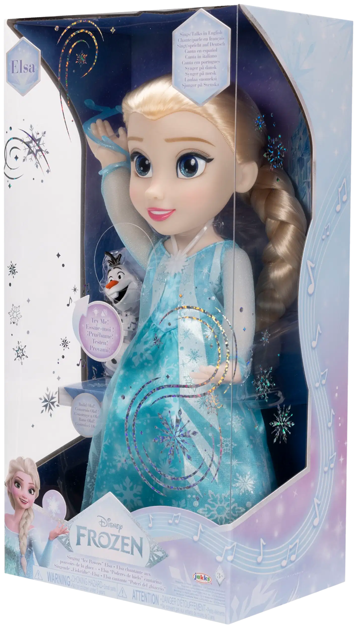 Frozen-leikkisetti laulava Elsa-nukke 38 cm - 3