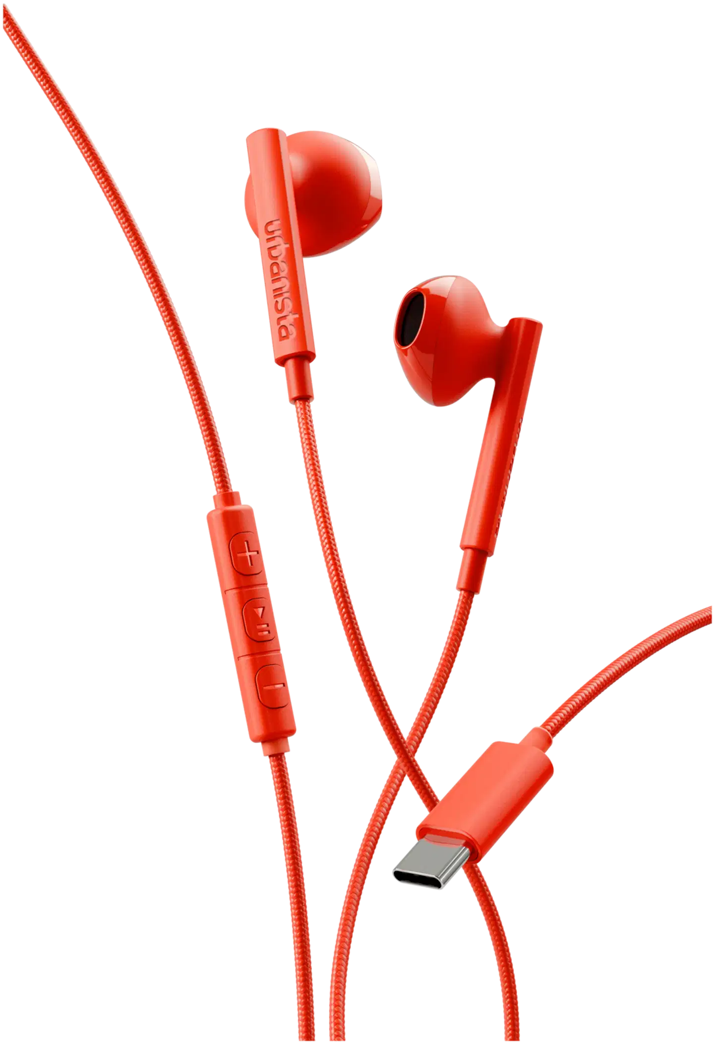 Urbanista langalliset nappikuulokkeet USB-C liitännällä San Francisco 2 oranssi - 1