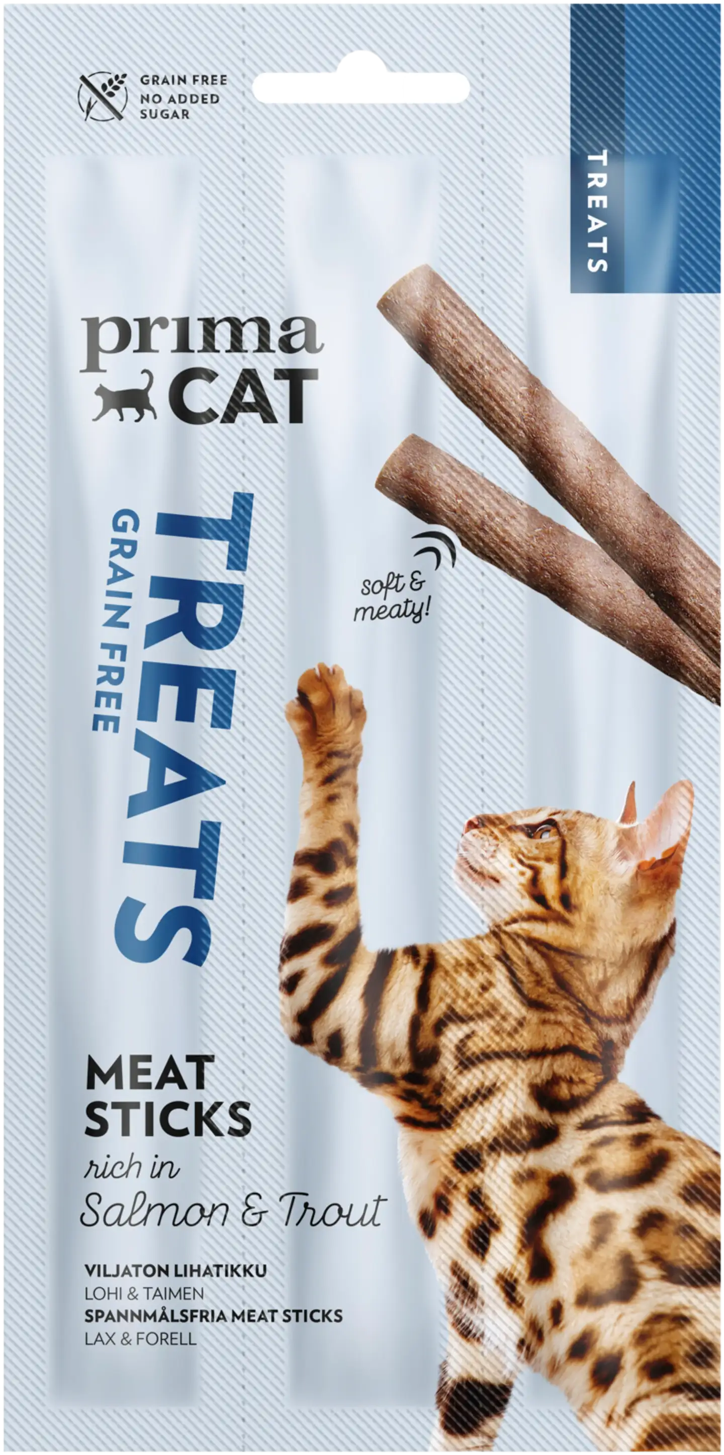 PrimaCat Meat Stick lohi-taimen 15 g