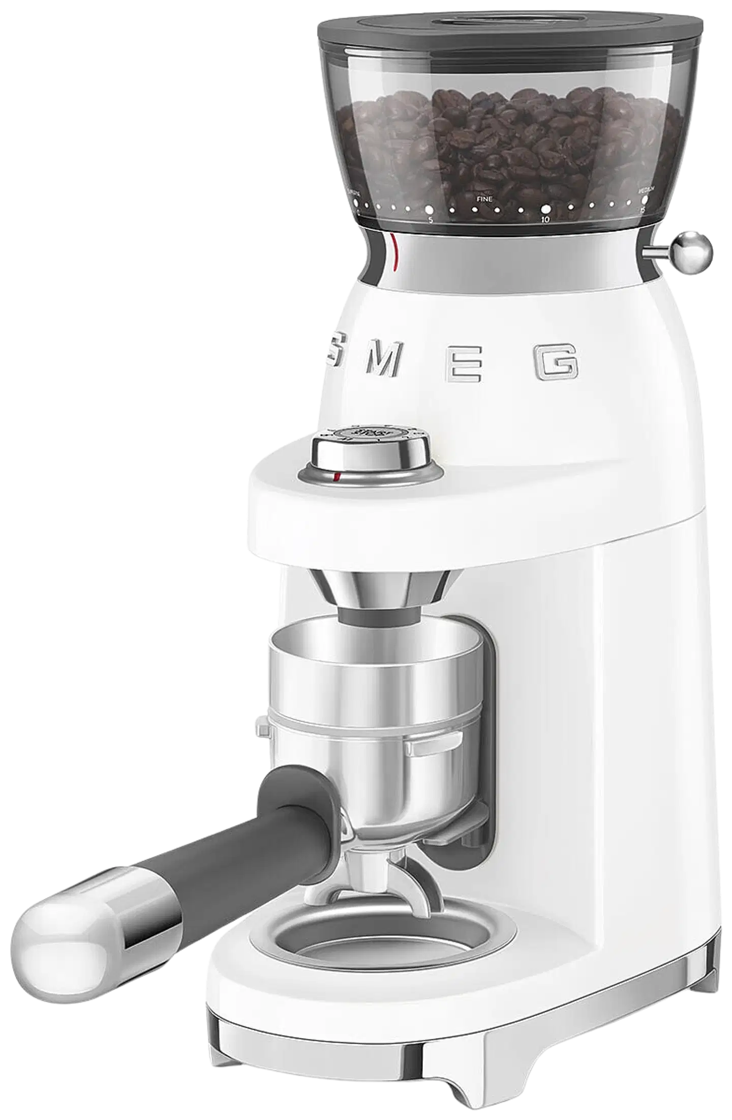 Smeg kahvimylly CGF03WHEU valkoinen - 6