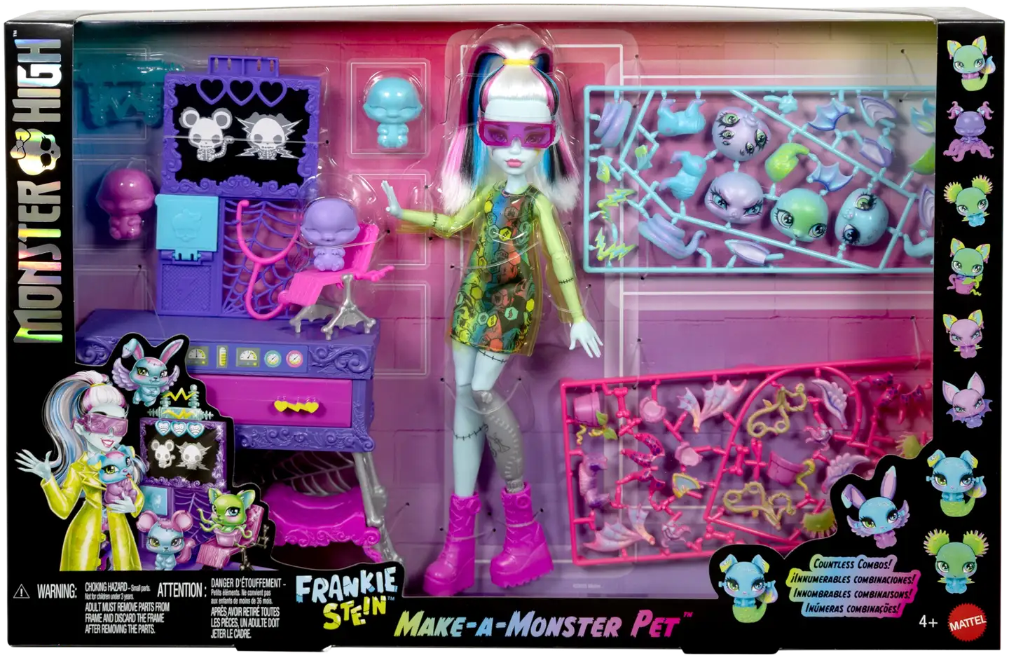 Monster High Make A Monster Pet -Leikkisetti - 2