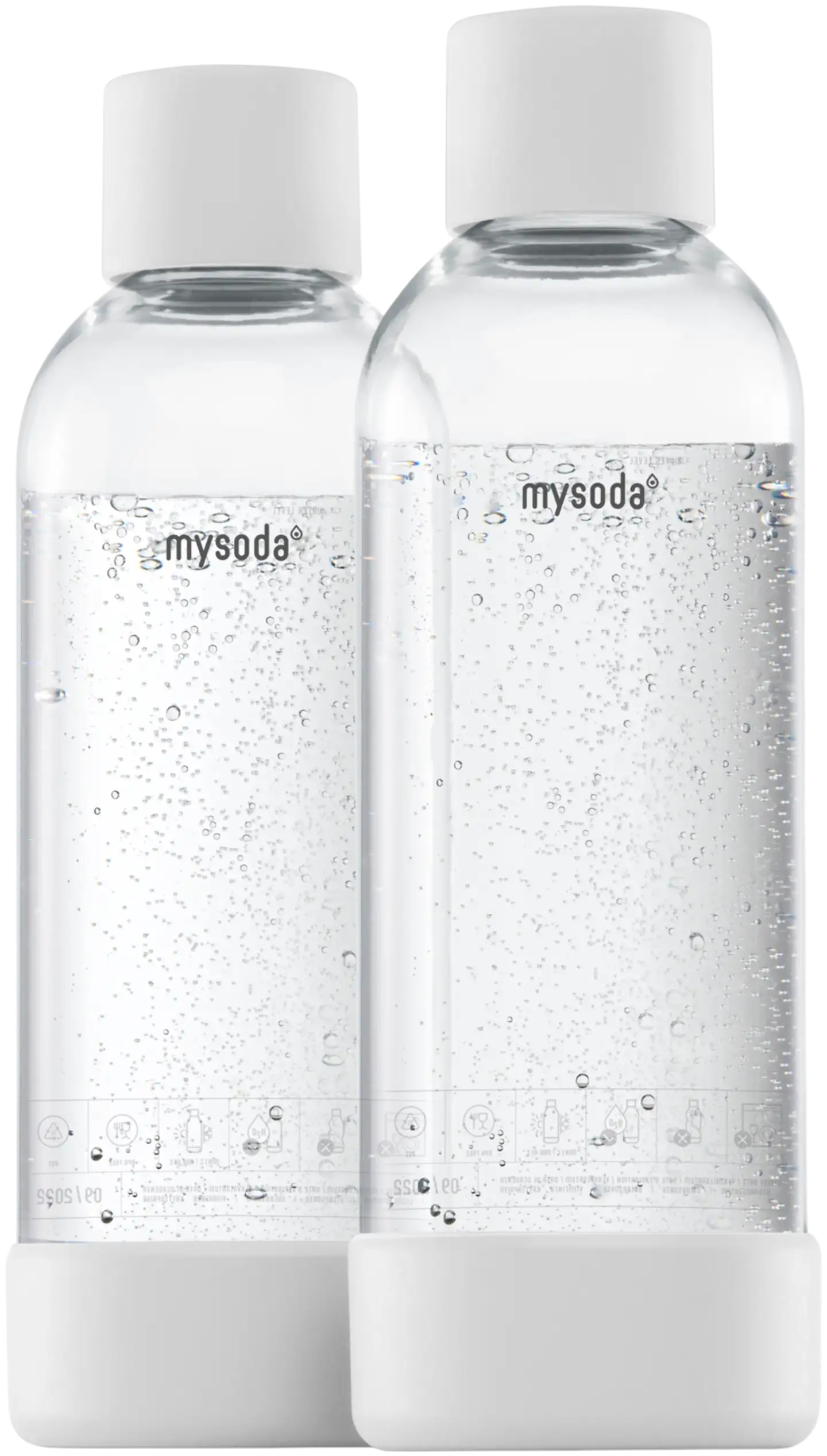 Mysoda White 1.0L juomapullo 2-pack - 1