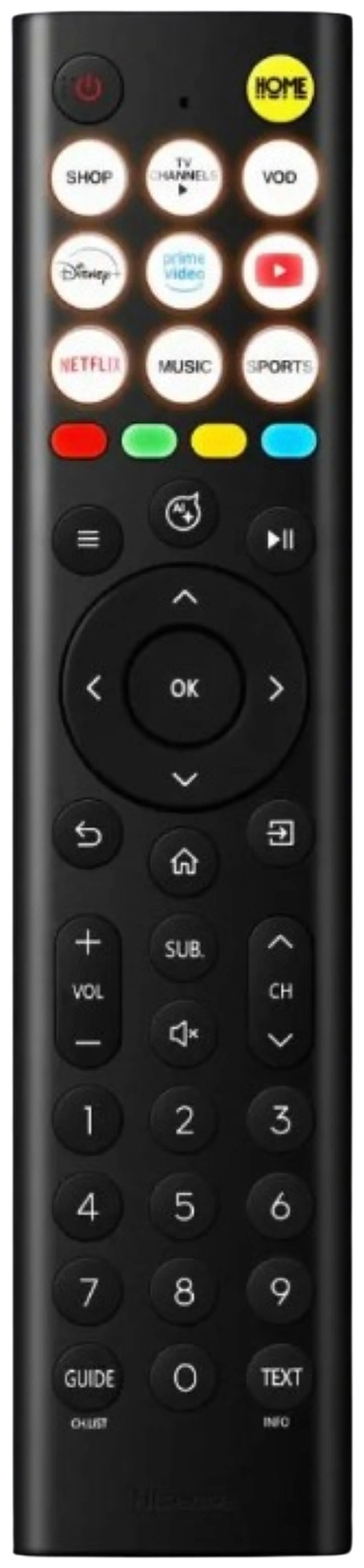 Hisense 40" Smart LED TV 40A4S - 4