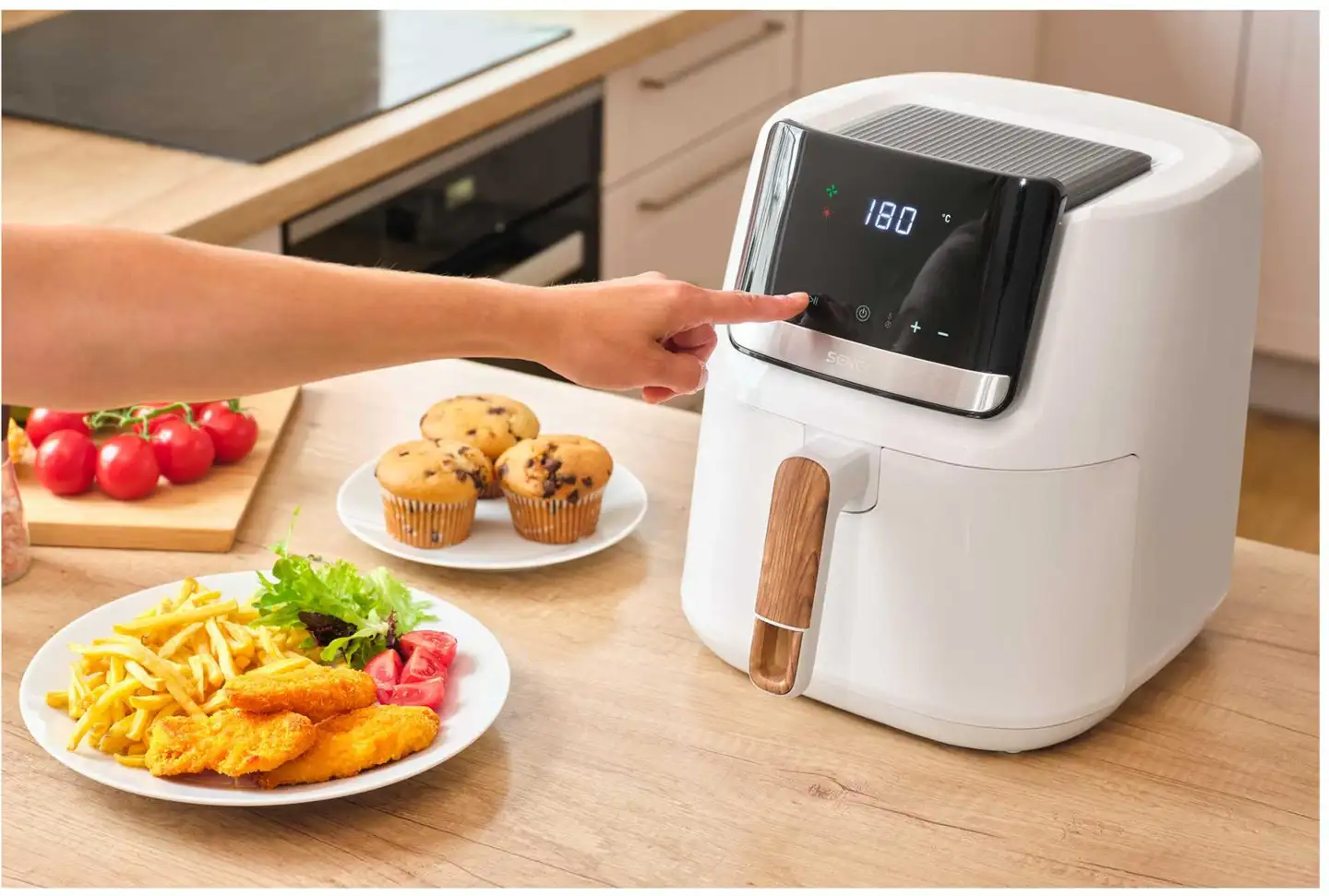 Sencor air fryer kiertoilmakypsennin SFR 6551WH valkoinen - 10
