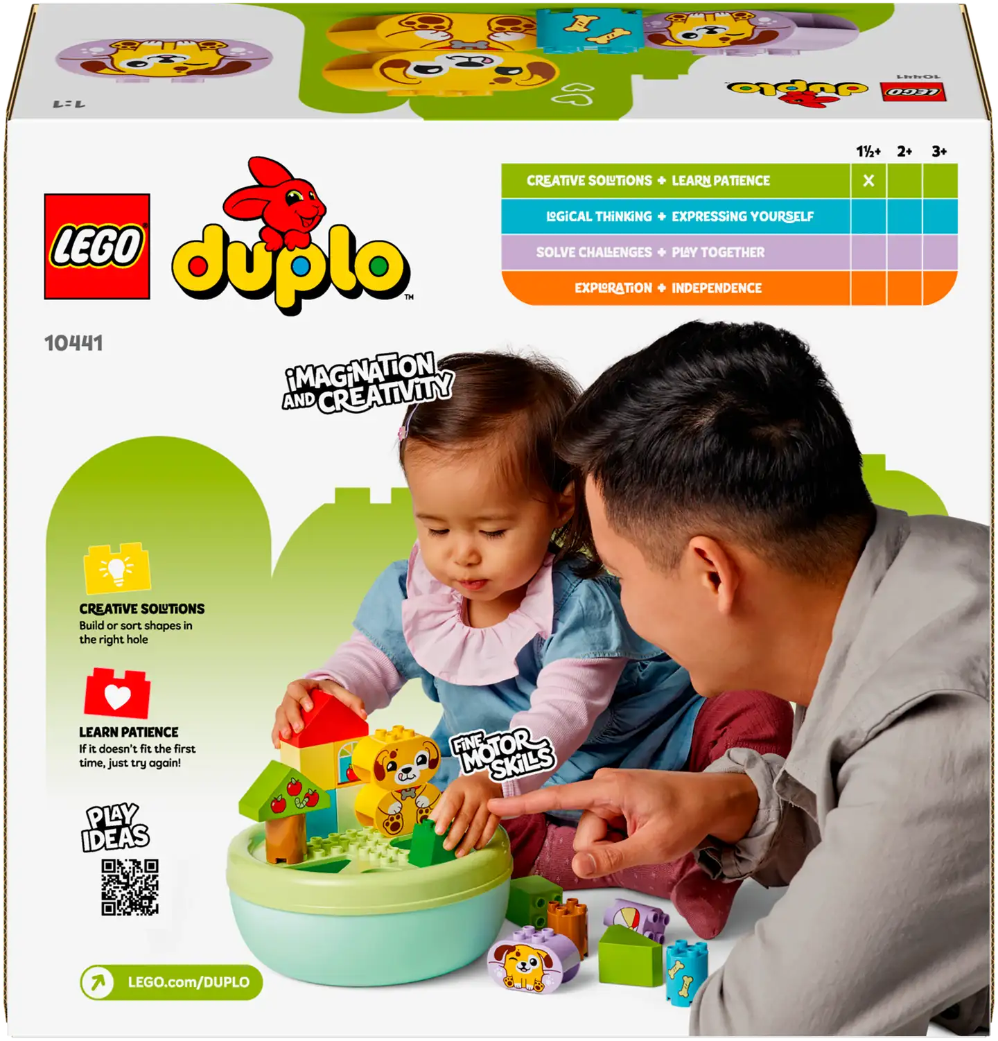LEGO® DUPLO My First 10441 Opetellaan muotoja: Koiranpentujen talo - 3