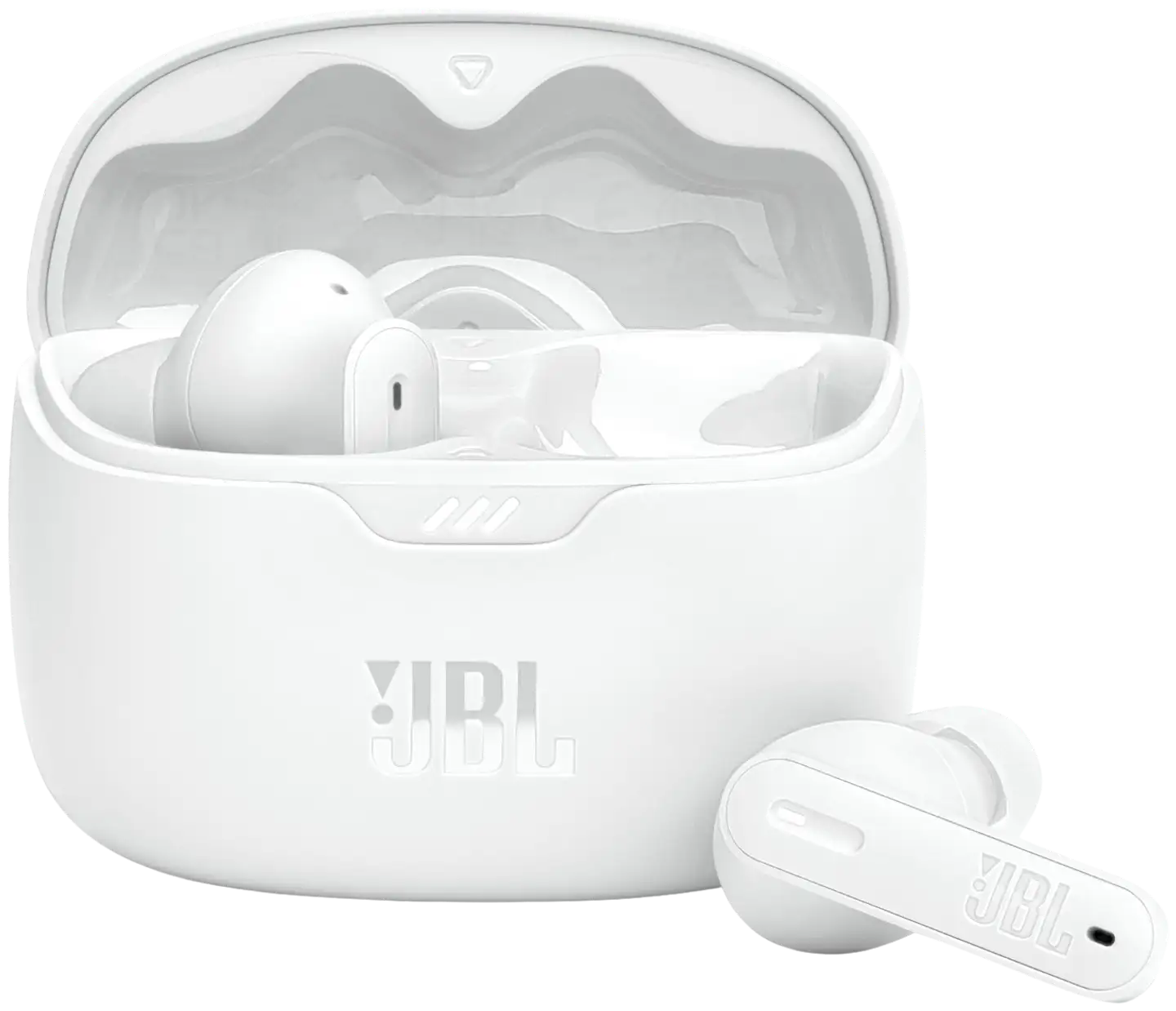 JBL Bluetooth nappikuulokkeet Tune Beam valkoinen - 1