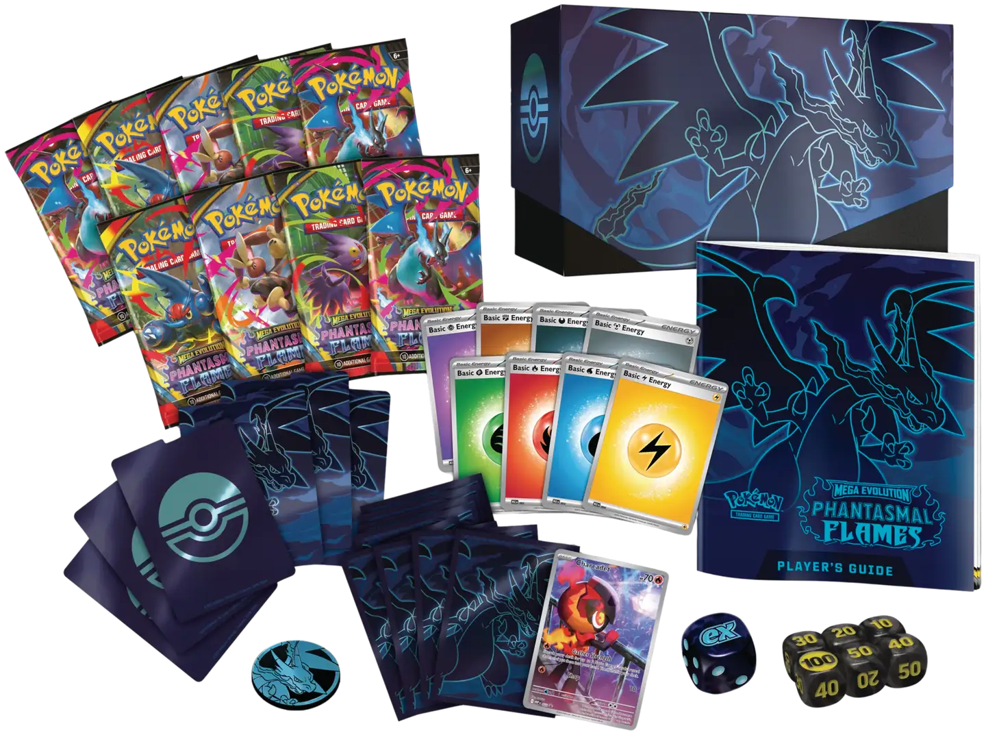 Pokémon ME02 Phantasmal Flames Elite Trainer Box - 5