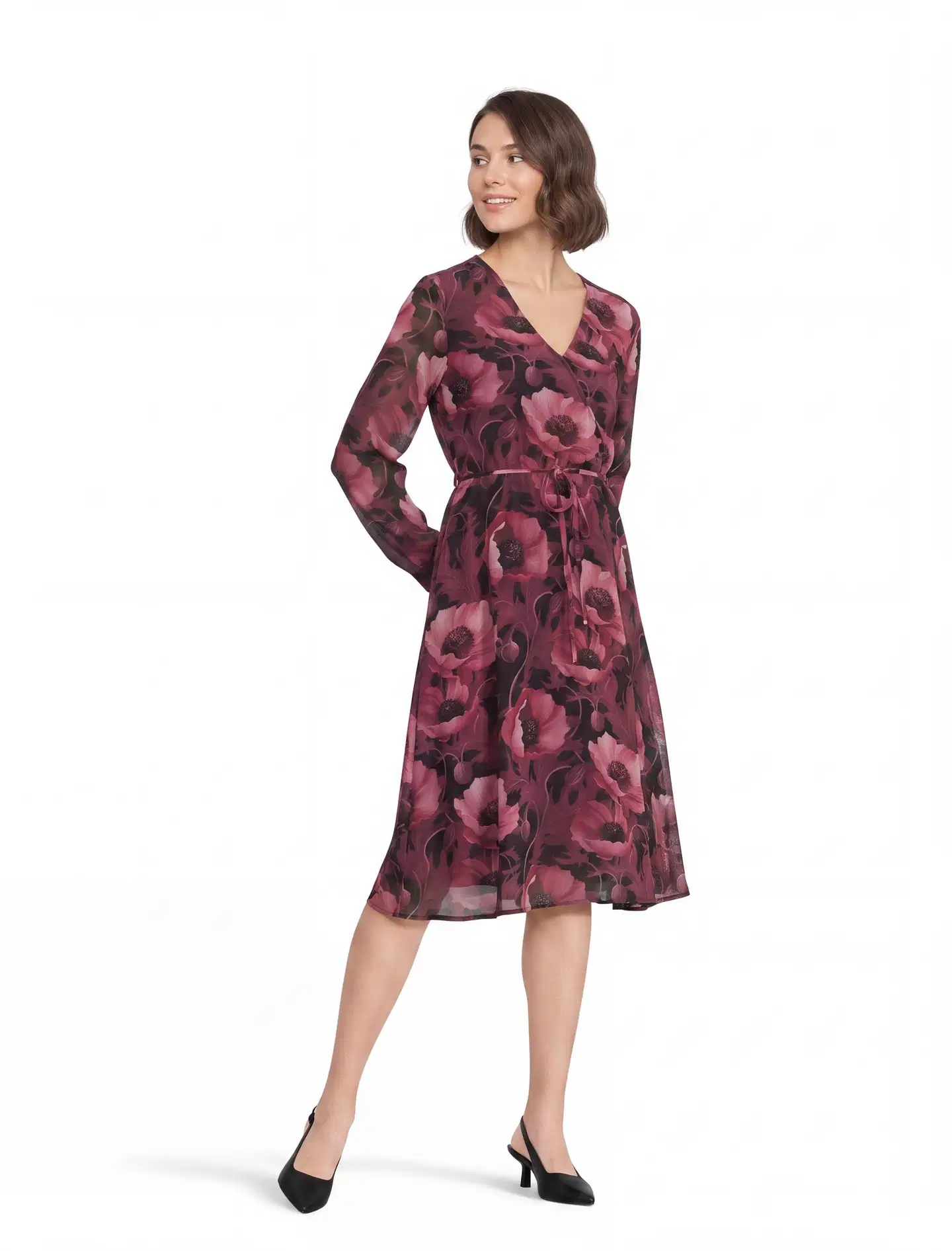 London Fog naisten mekko 218L263301 - aop - 1