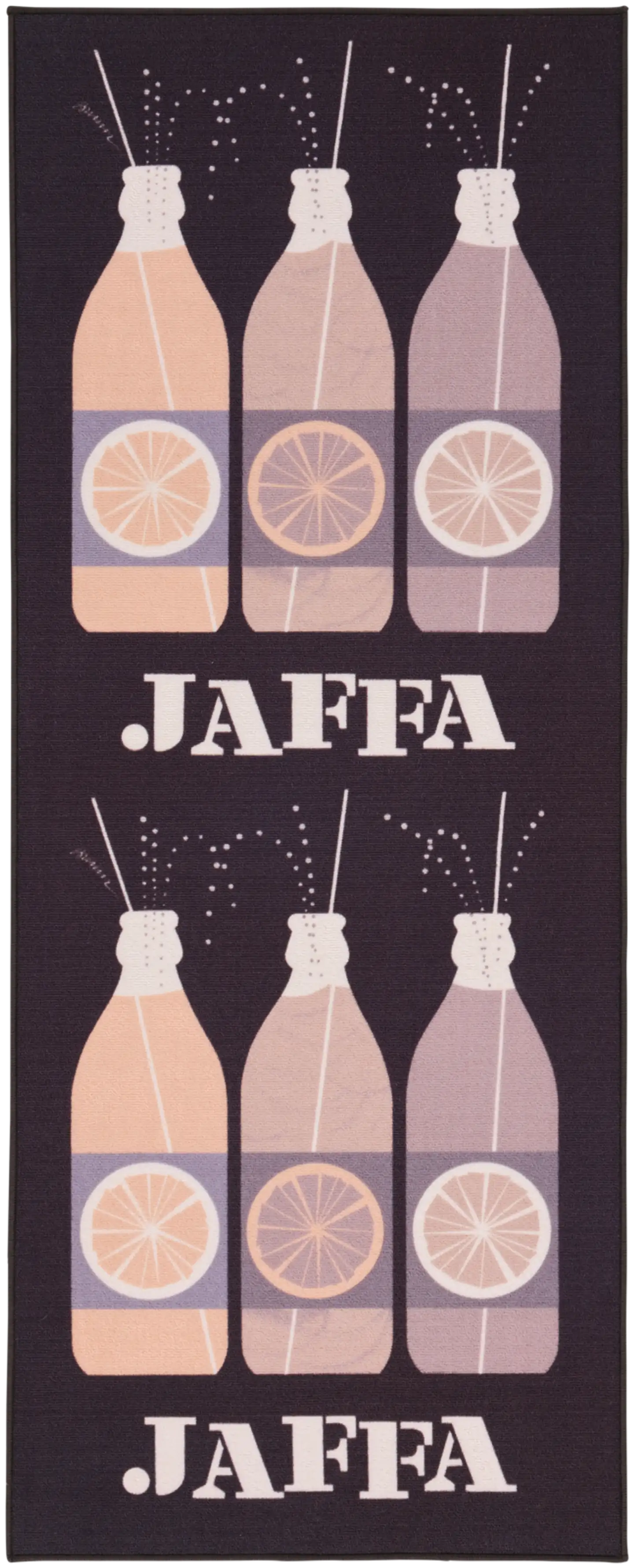 Vallila matto Jaffa 80x200 cm greybeige - 1