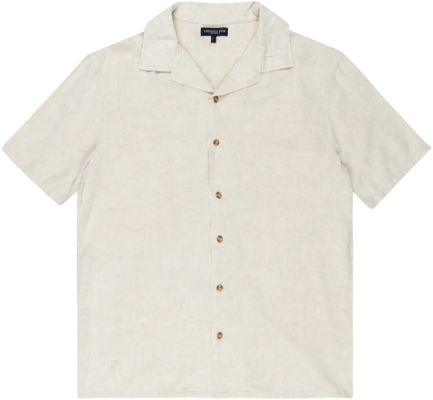 London Fog miesten kesäpaita pellavasekoitetta 194LF15251 - linen beige - 1