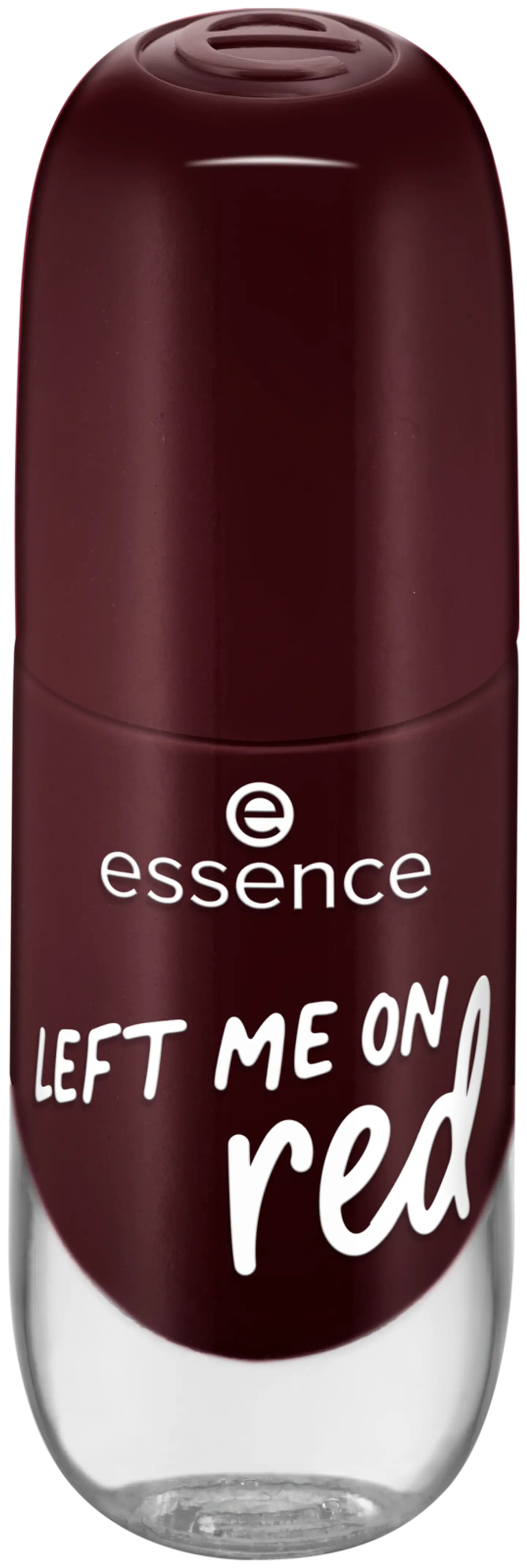 essence gel nail colour geelikynsilakka  8 ml - LEFT ME ON red - 2