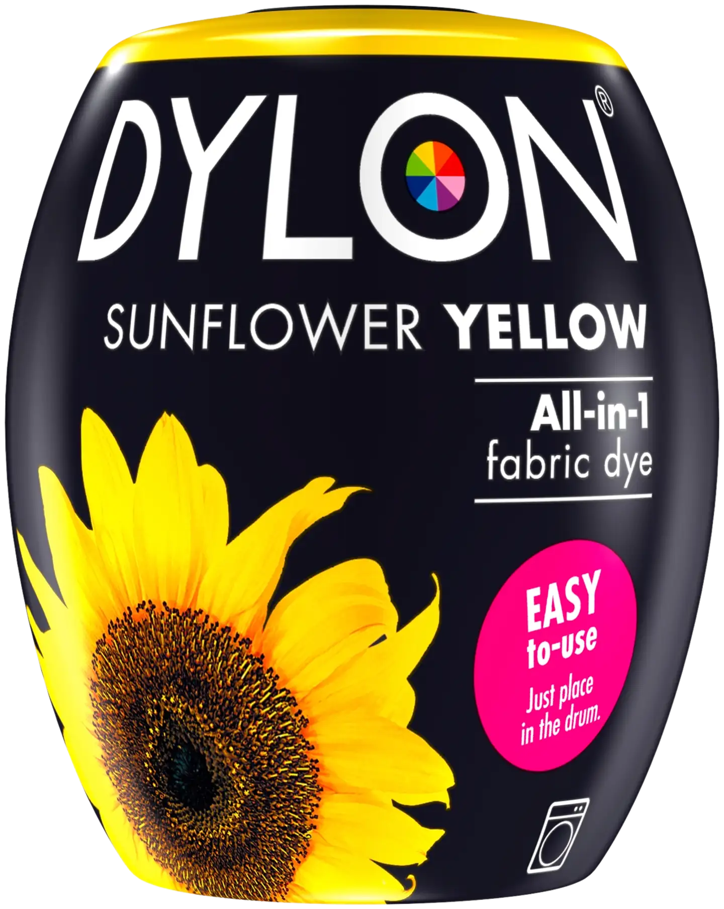 Dylon 350g SunflowerYellow tekstiiliväri