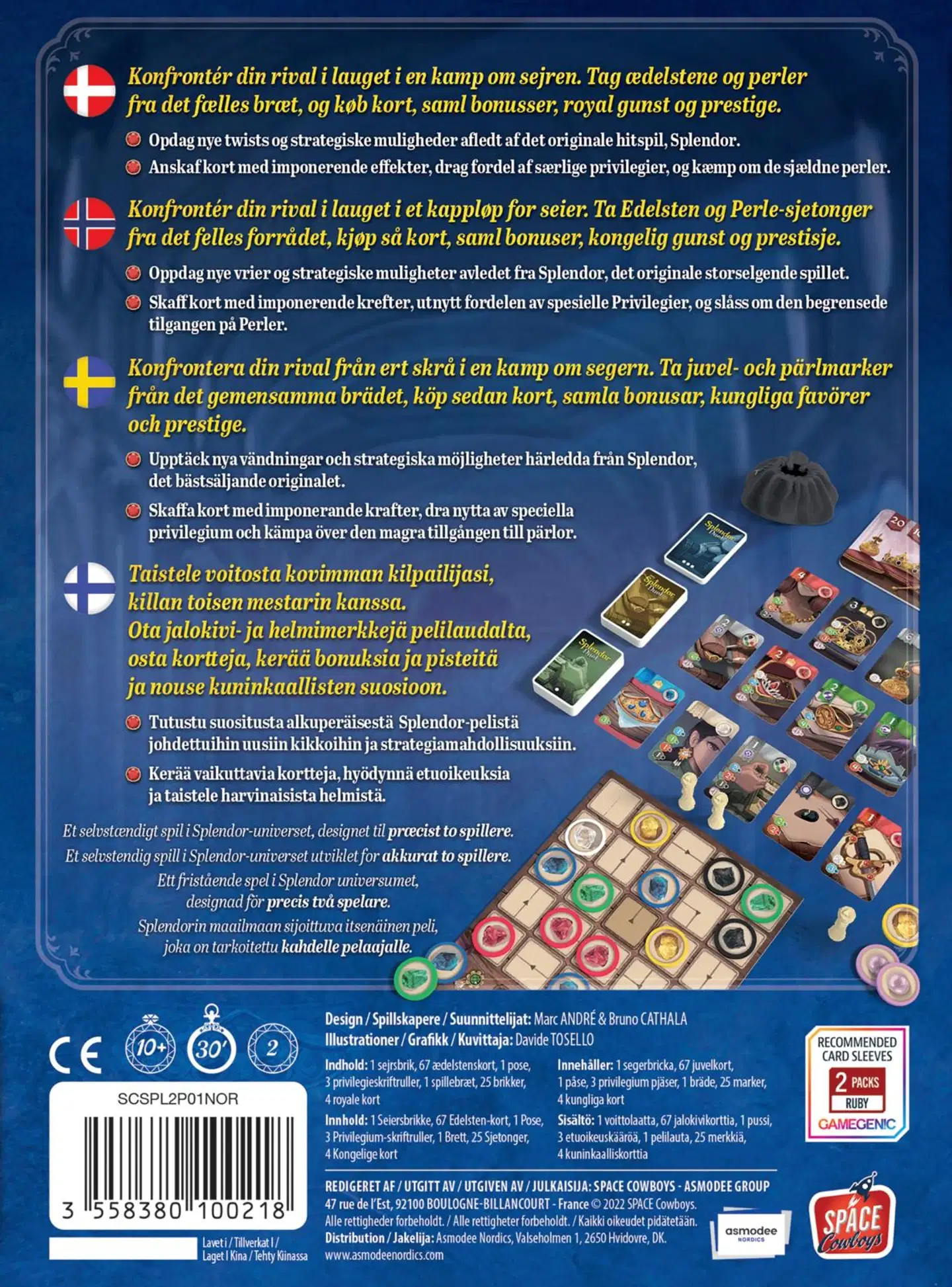 Splendor Duel Nordic -lautapeli - 5