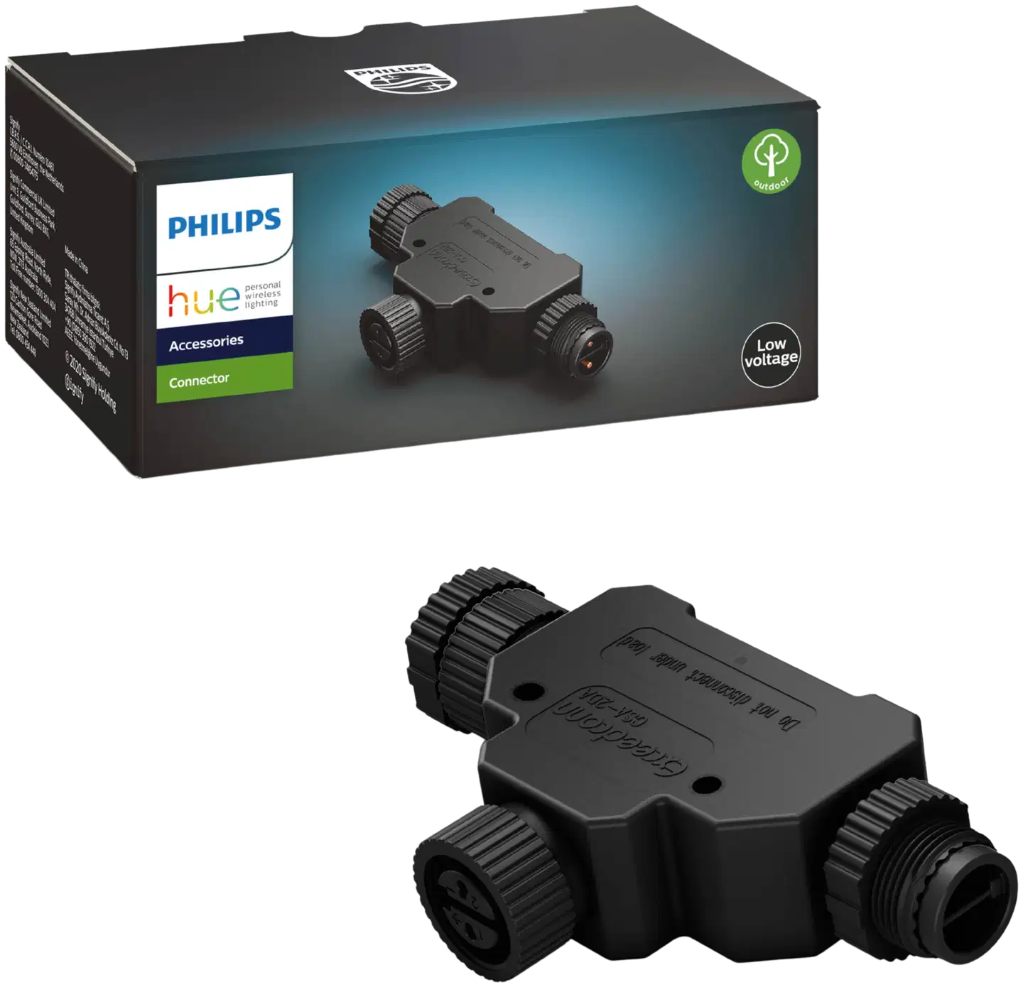 Philips Hue T-liitin musta - 1