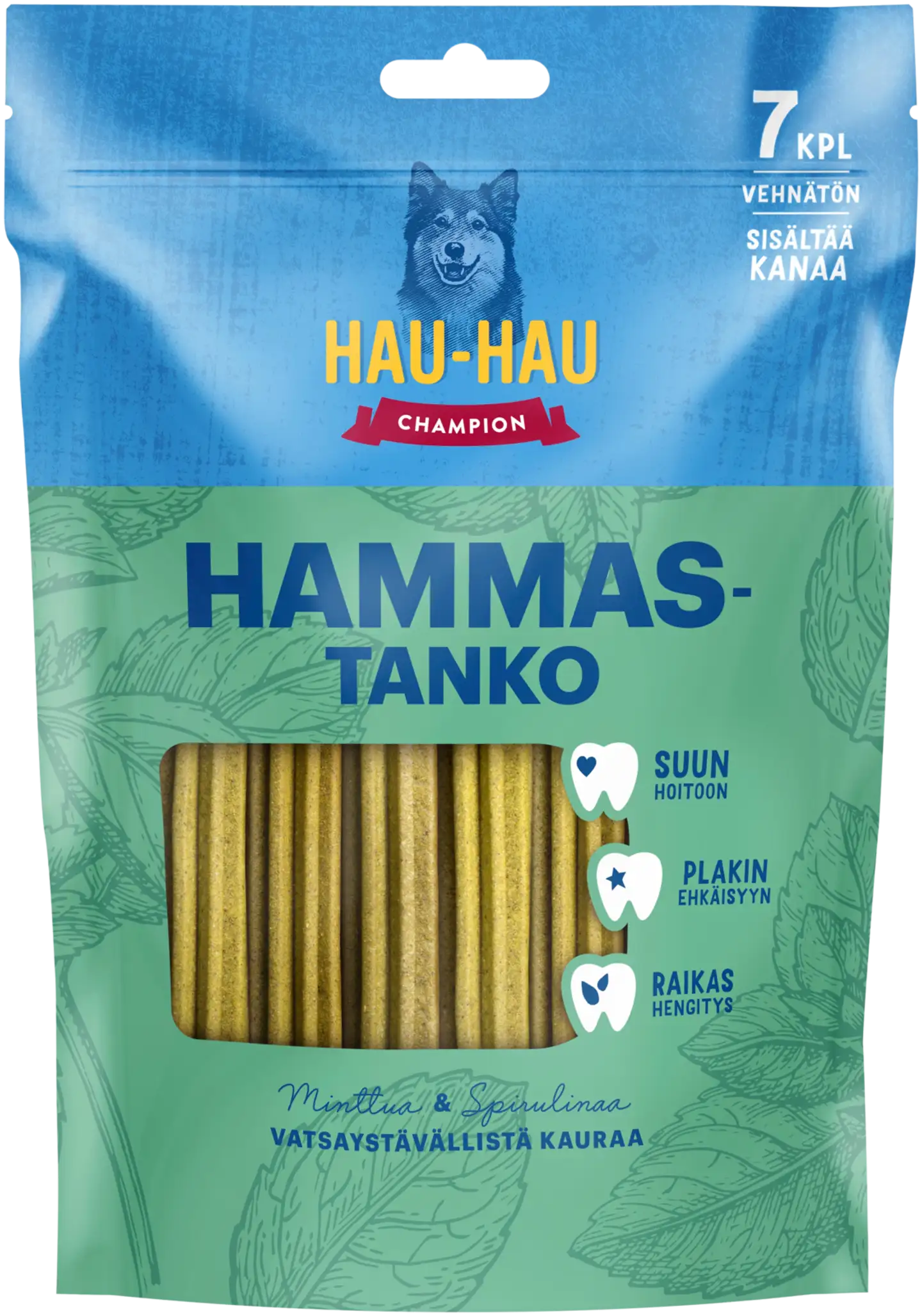 Hau-Hau Champion Hammastanko 7 kpl 200 g