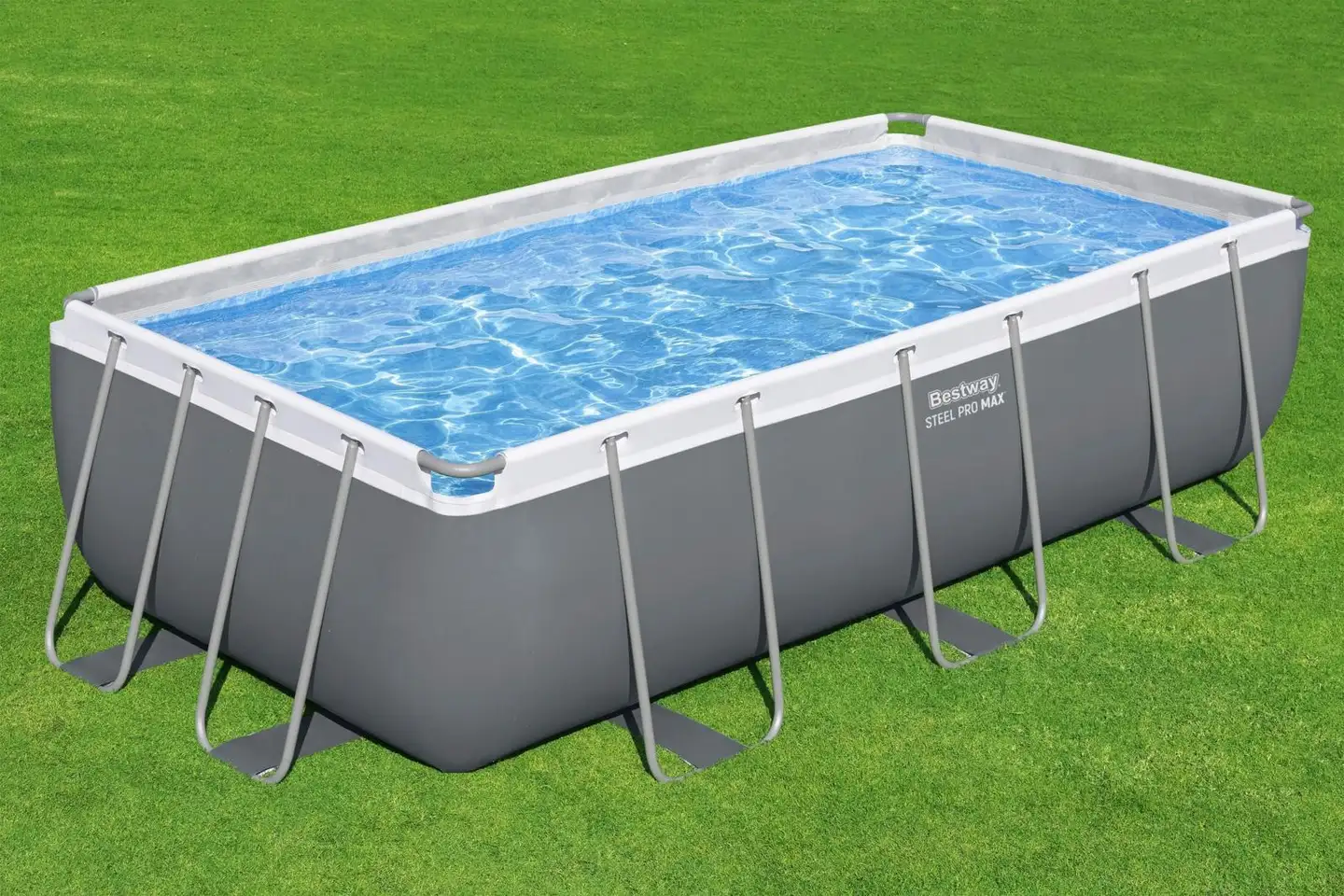 Steel Pro Max uima-allassetti 404 x 201 x 100 cm - 7