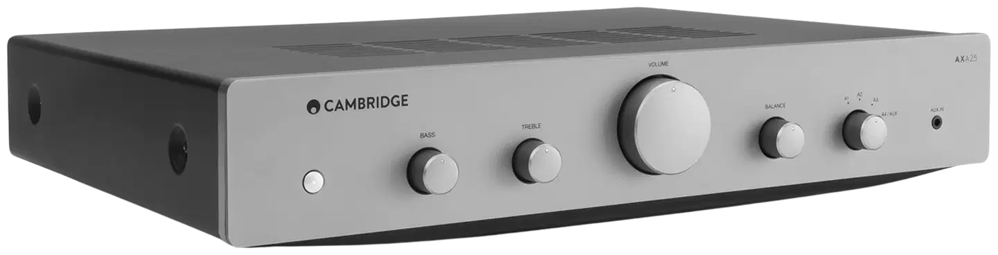 Cambridge Audio stereovahvistin Axa25 hopea - 1