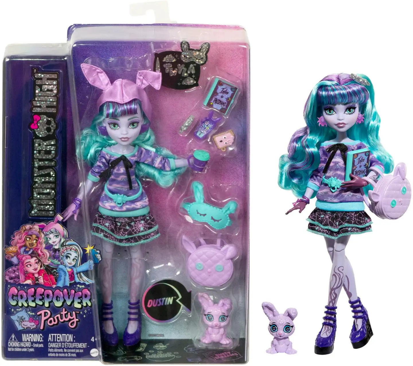 Monster High Creepover Party Twyla -muotinukke - 2