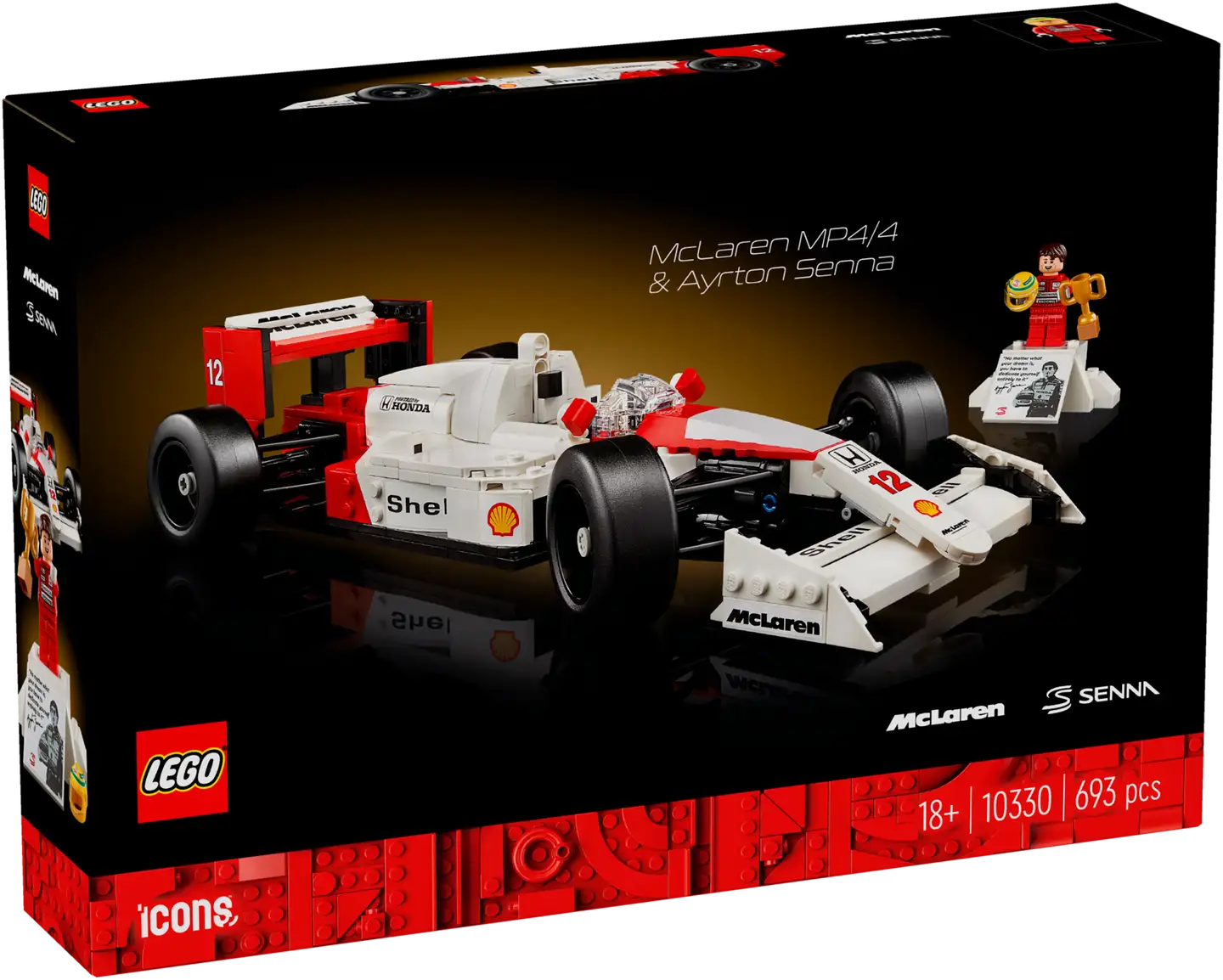 LEGO® Icons 10330 McLaren MP4/4 & Ayrton Senna - 2