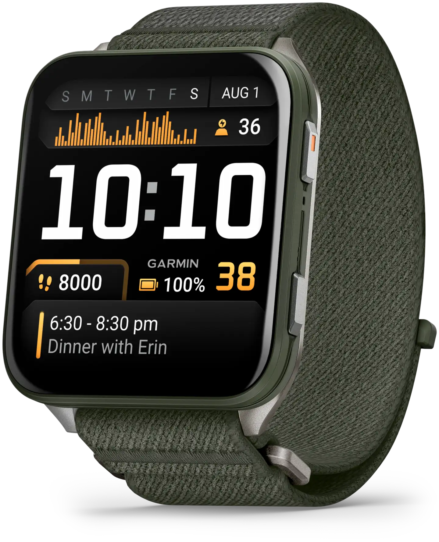 Garmin älykello Venu X1, GPS, vihreä - 1