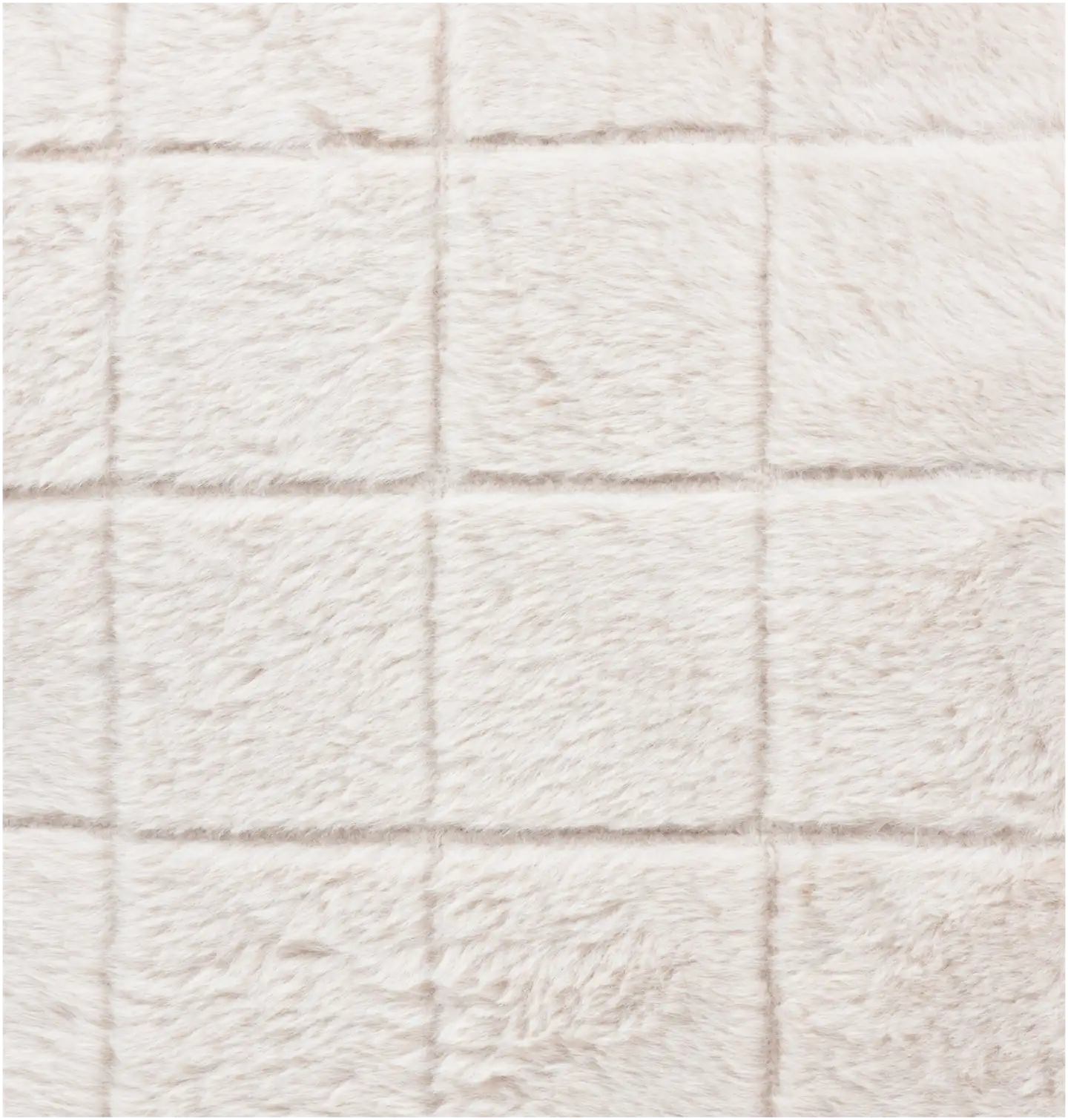House sisustustyyny Check fur 45x45 cm beige - 2