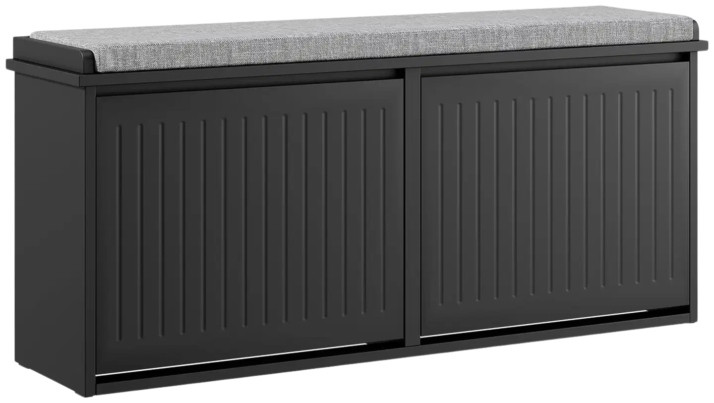 SoBuy kenkäpenkki tummanharmaa FSR98-XL-SCH - 1
