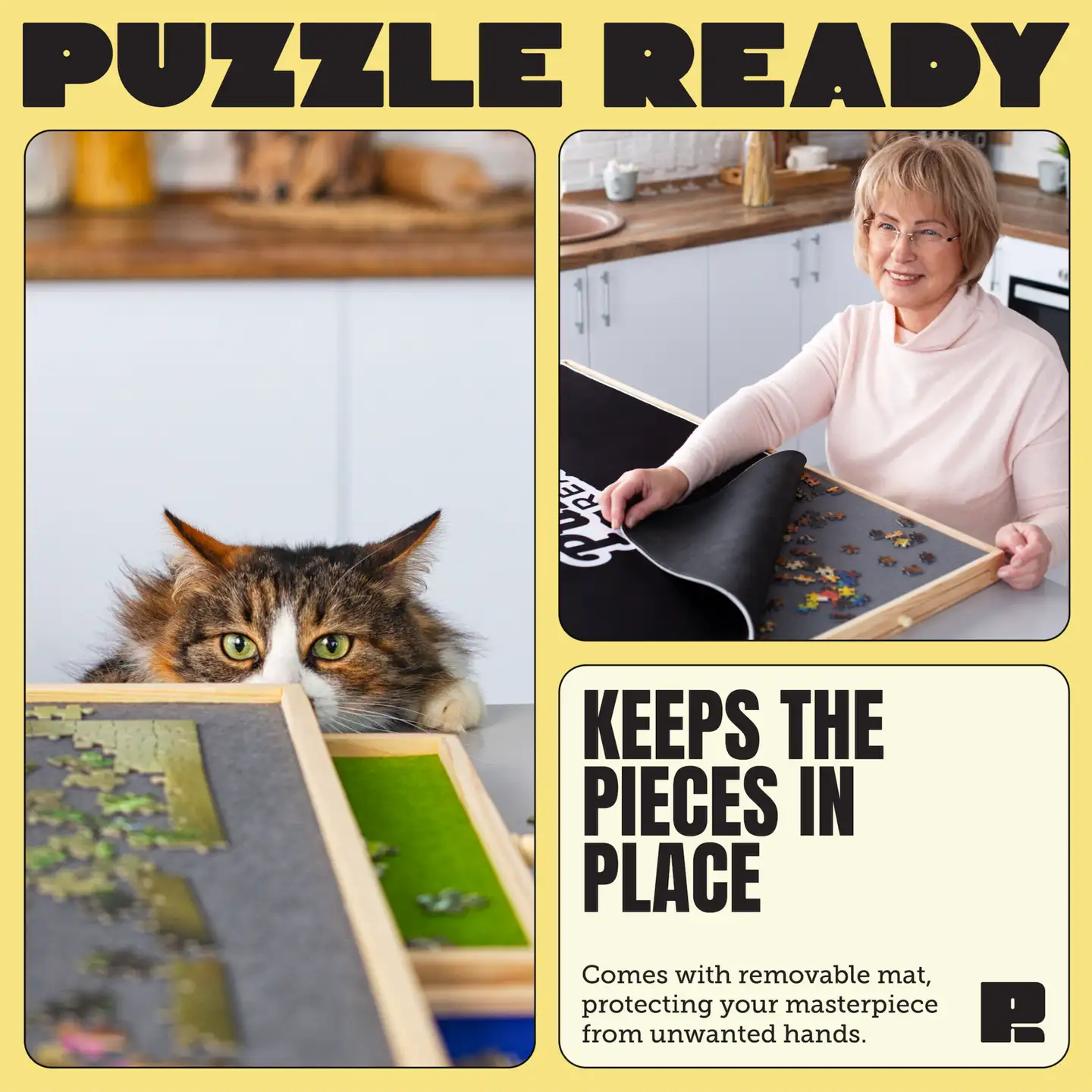 Puzzle Ready - Palapelilauta, 1000 palan palapelille - 3
