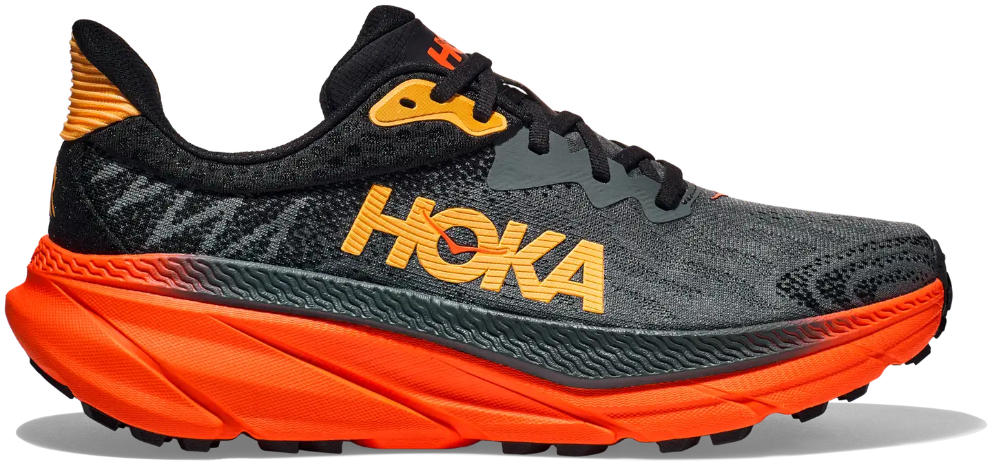 Hoka M Challenger atr 7 miesten polkujuoksujalkine - CASTLEROCK / FLAME - 1