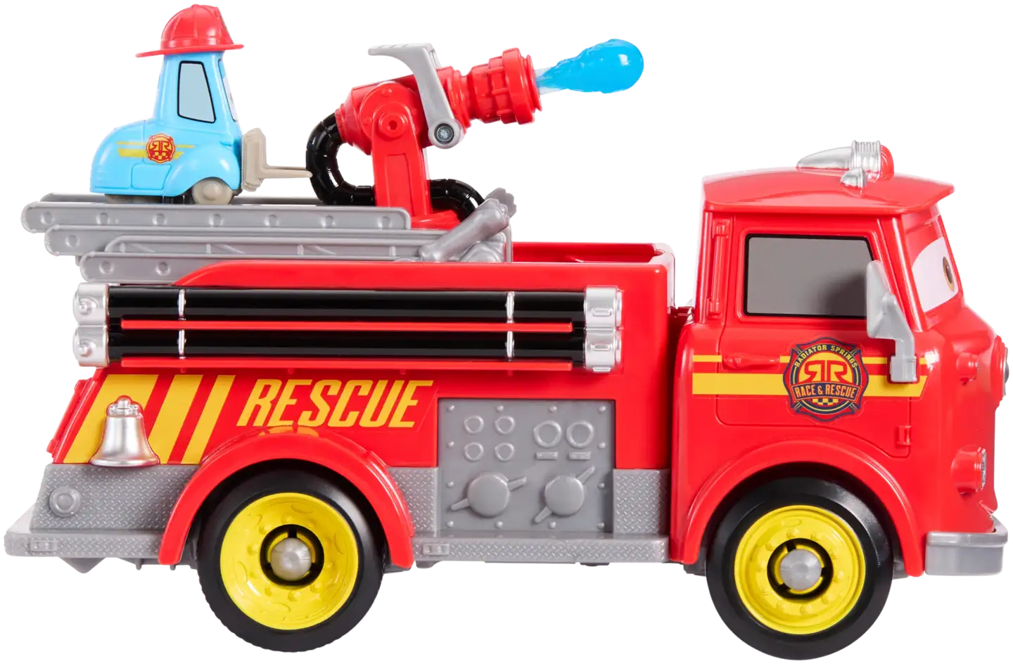 Cars Radiator Springs Race & Rescue Fire Fighting Red & Guido - 3