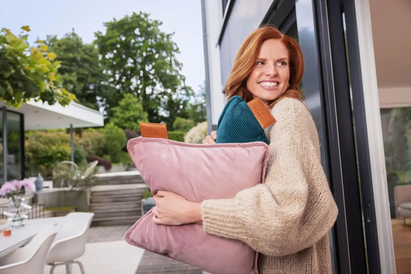 Beurer HK77 Heaty akkukäyttöinen lämpötyyny, ruusu - 5