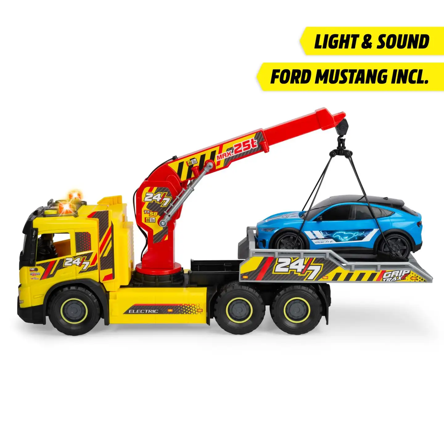 Dickie Toys Volvo FMX hinausauto, 54 cm, valo- ja äänitoiminnoin - 13