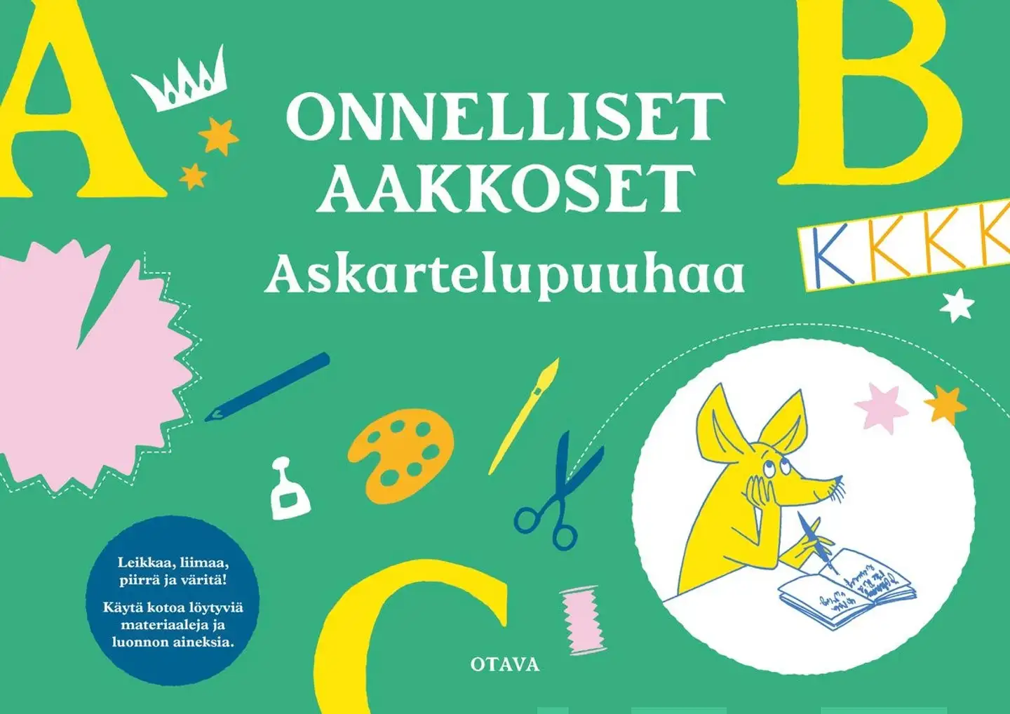 Muumit Onnelliset aakkoset, Askartelupuuhaa