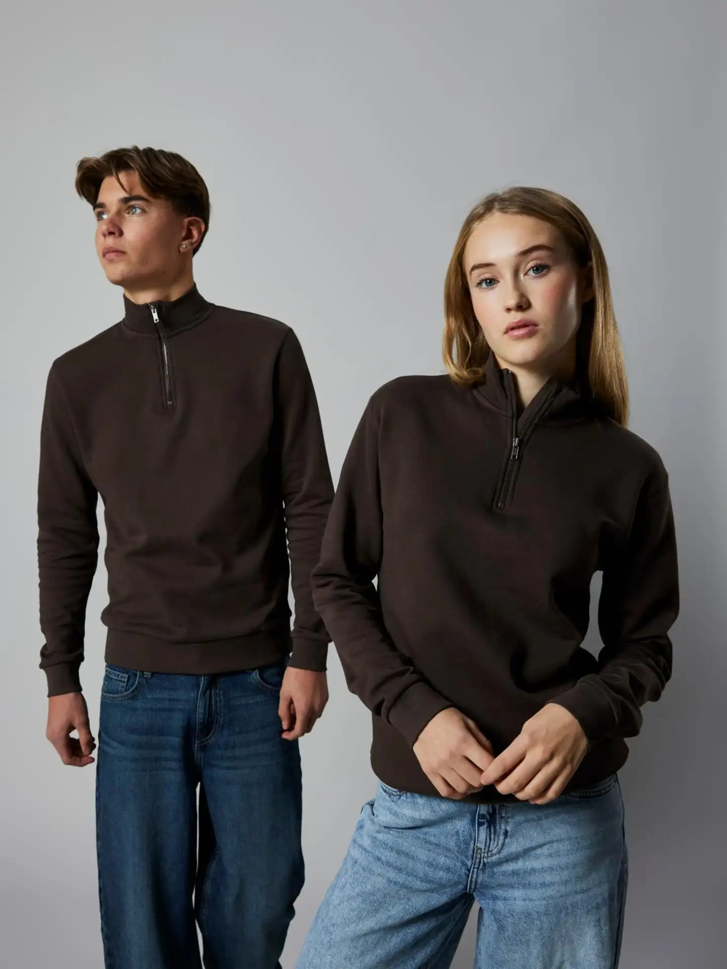 LMTD lasten collegepaita - Chocolate Brown - 5