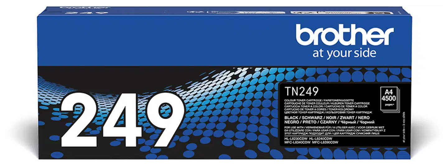 Brother laservärikasetti TN249BK musta - 1