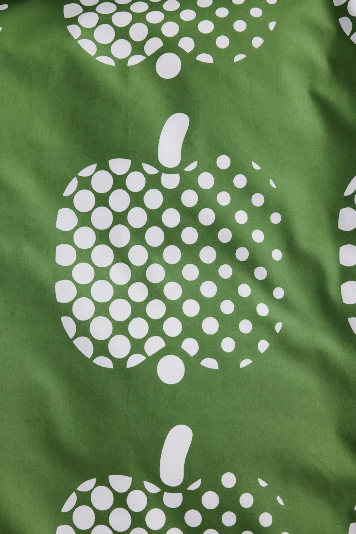 Finlayson pussilakanasetti Optinen Omena 150x210 cm vihr/valk - 2