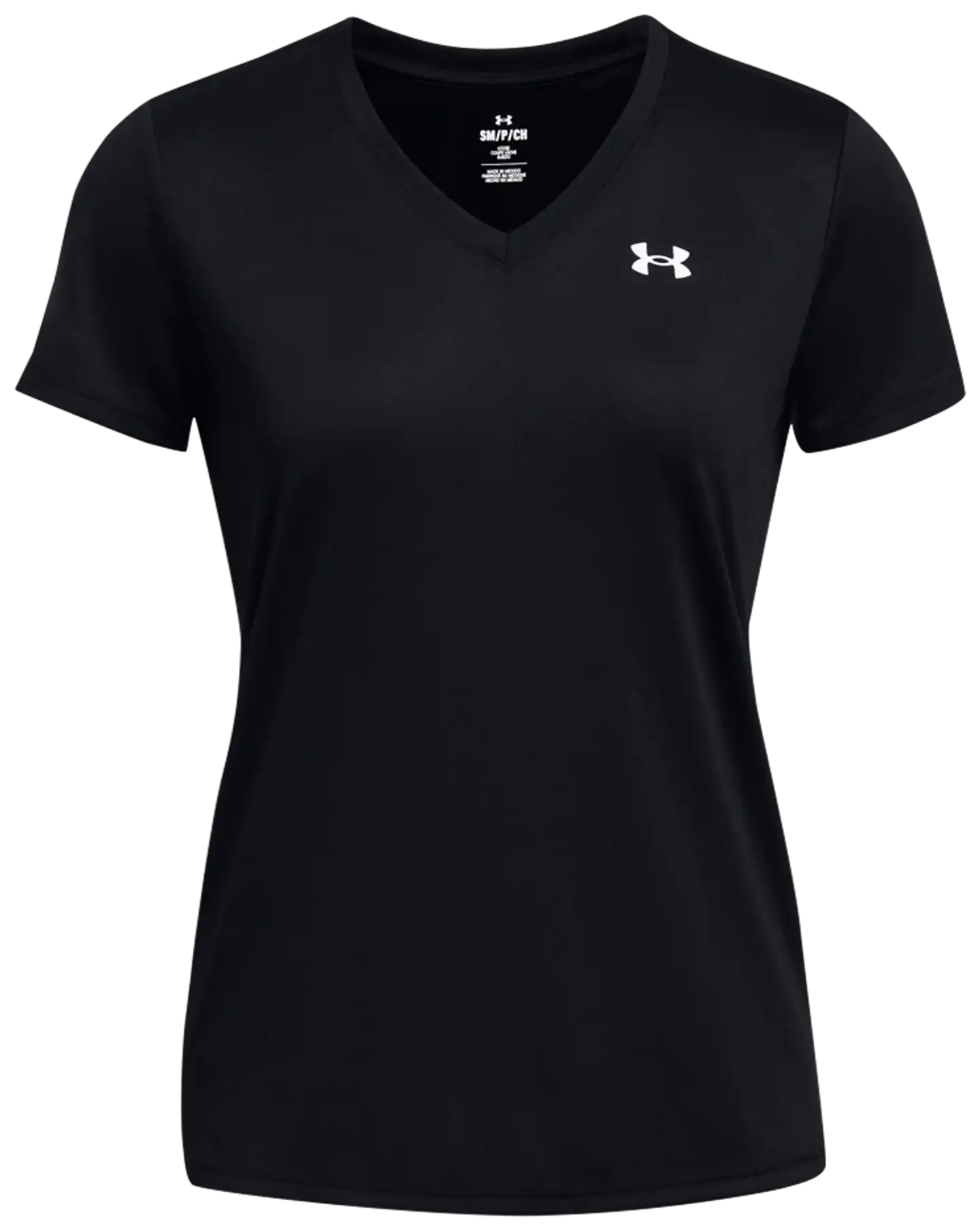 Under Armour naisten lyhythihainen treenipaita Tech SSV 1384229 - BLACK - 1