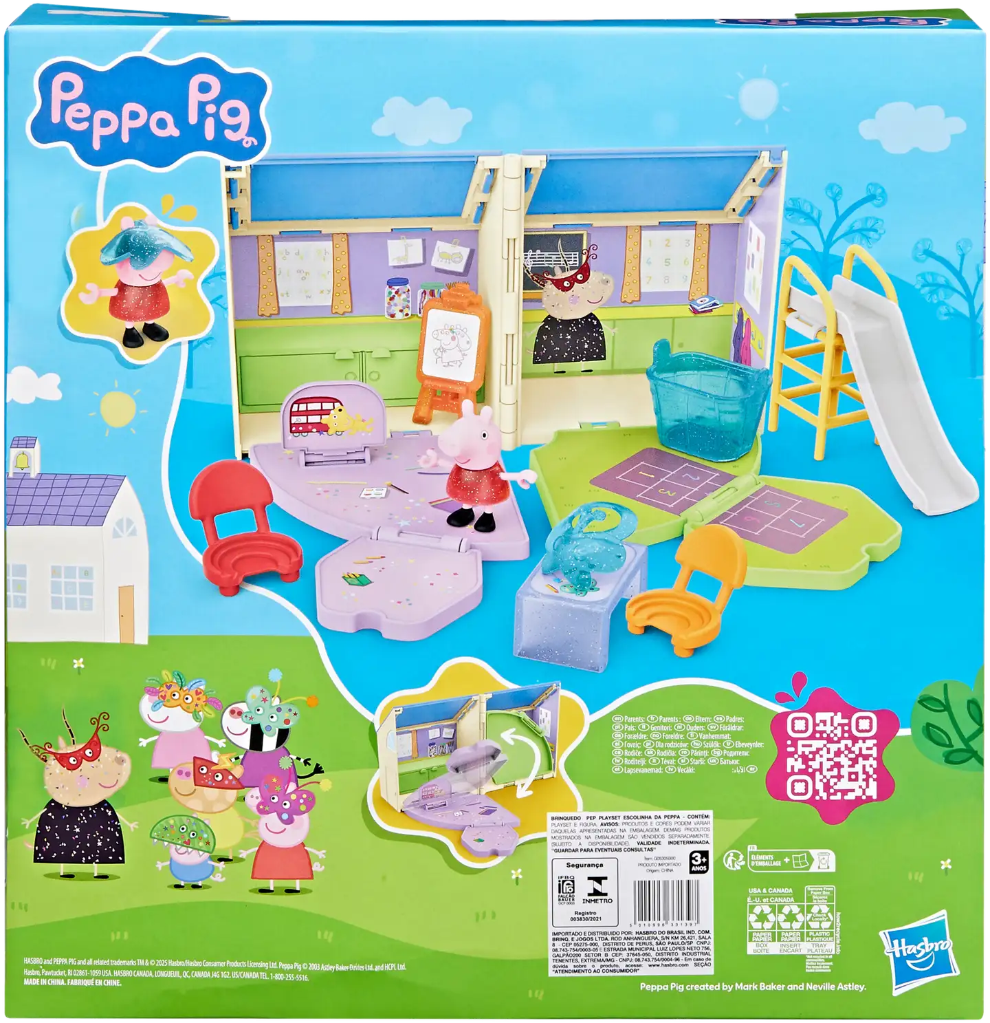 Peppa Pig Leikkisetti Peppan pop-up leikkiryhmä - 2
