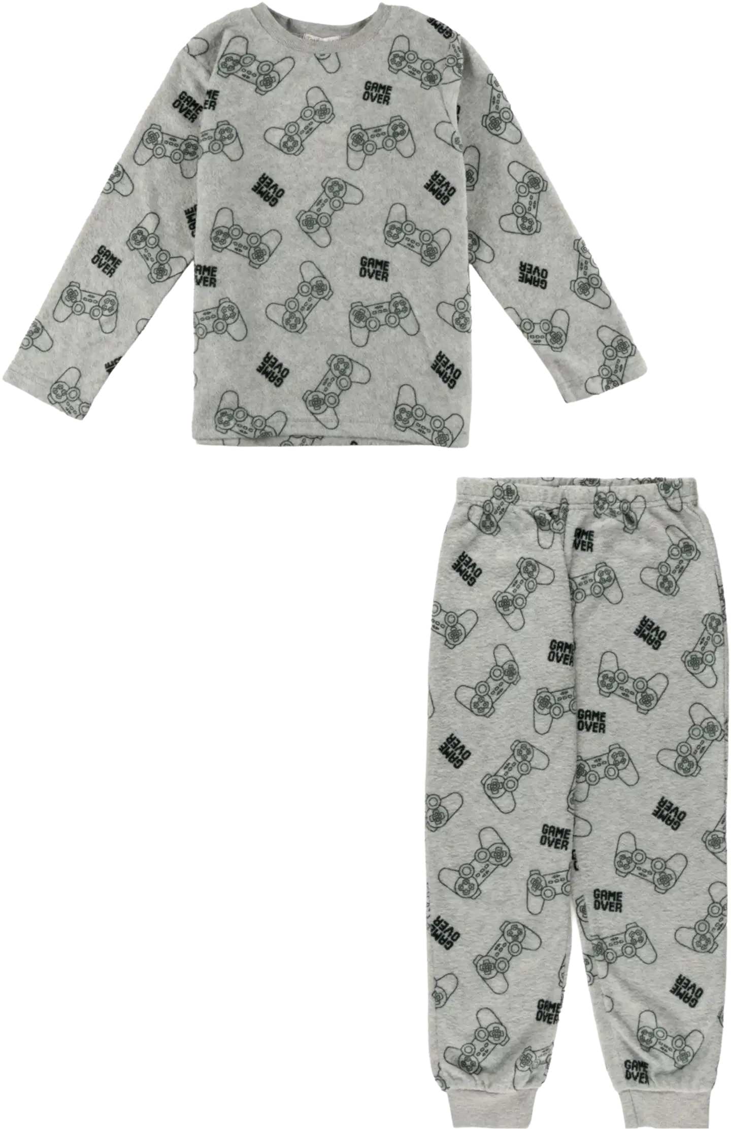 TEX lasten fleecepyjama gamer I292284 - GREY CHINE - 1
