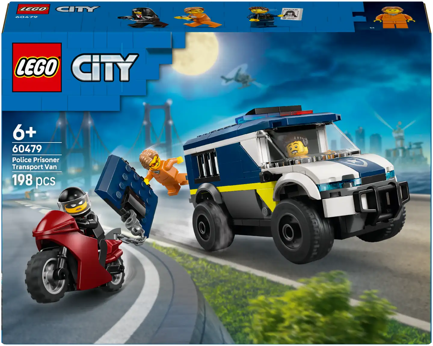 LEGO® City Police 60479 Poliisin vankienkuljetusauto - 7