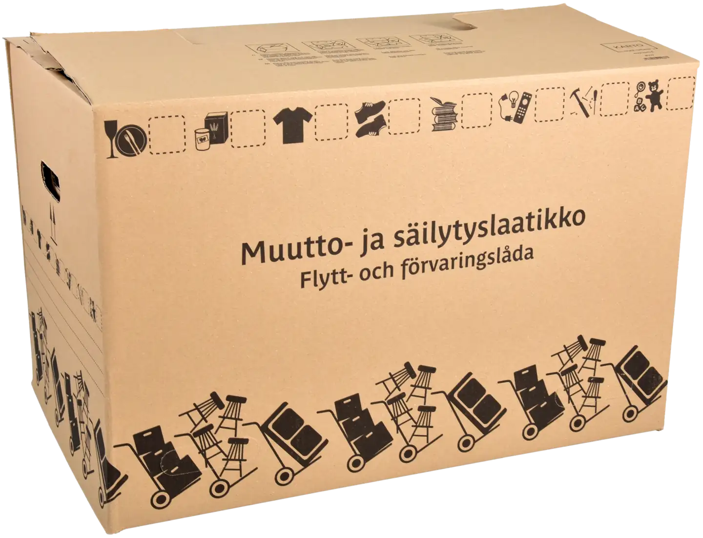 Karto muuttolaatikko 570 x 370 x 370 mm B50RR