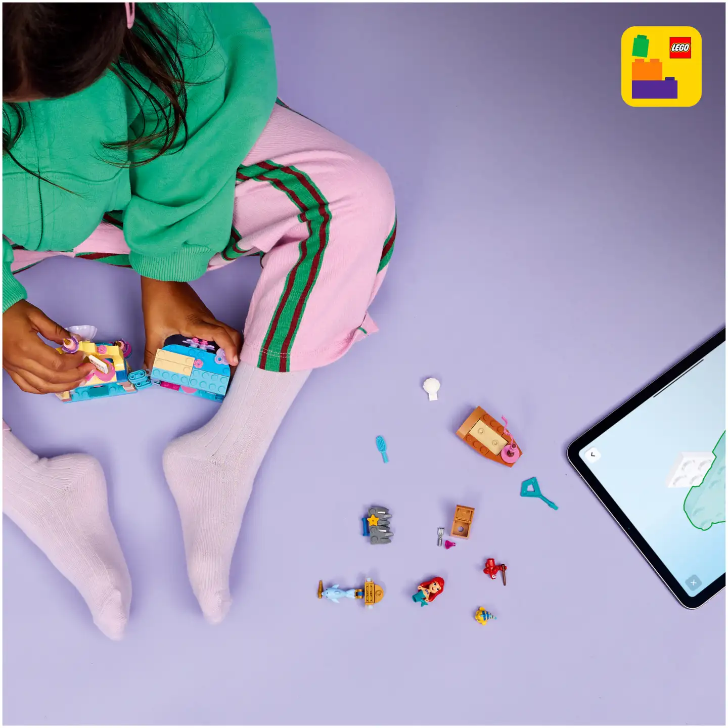 LEGO® Disney Princess 43285 Arielin taianomainen palatsi minikoossa - 5