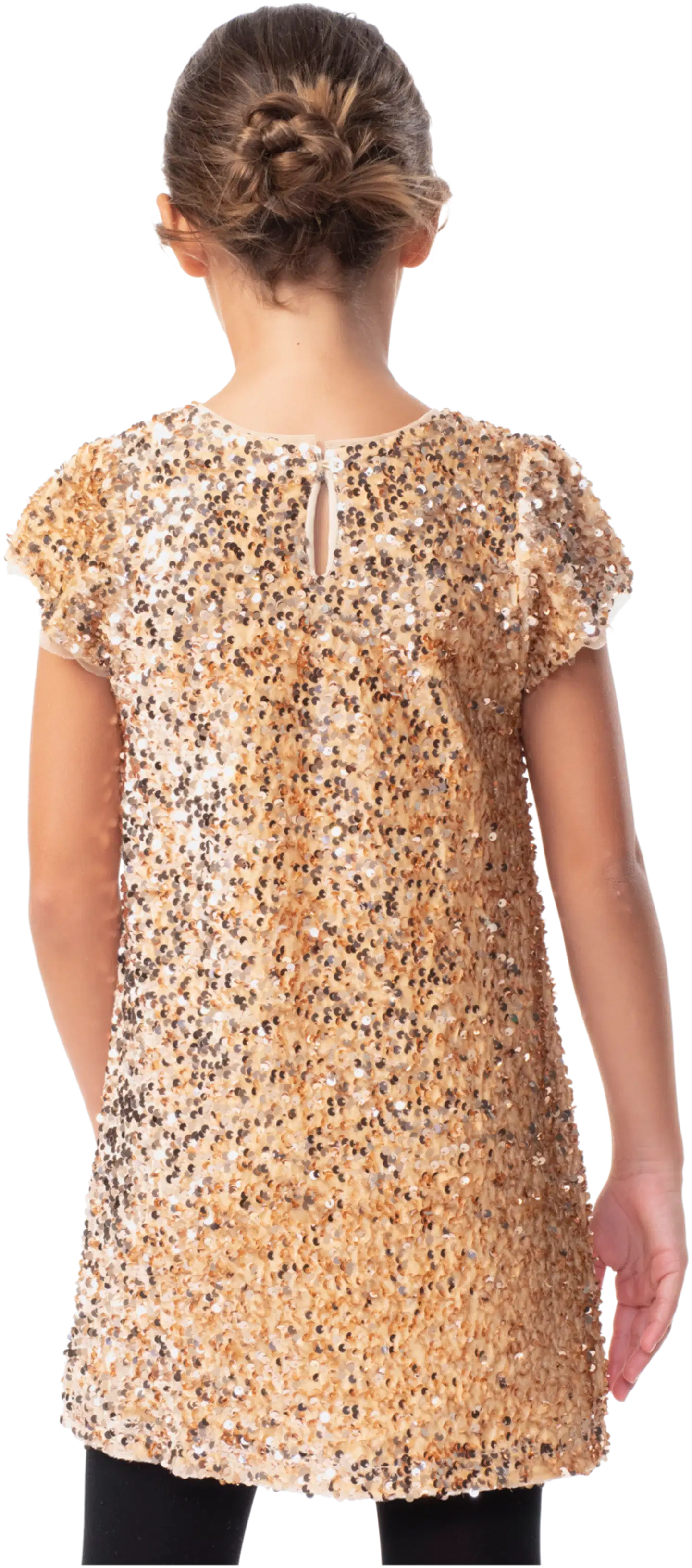 TEX lasten juhlamekko I292181 - GOLD - 3