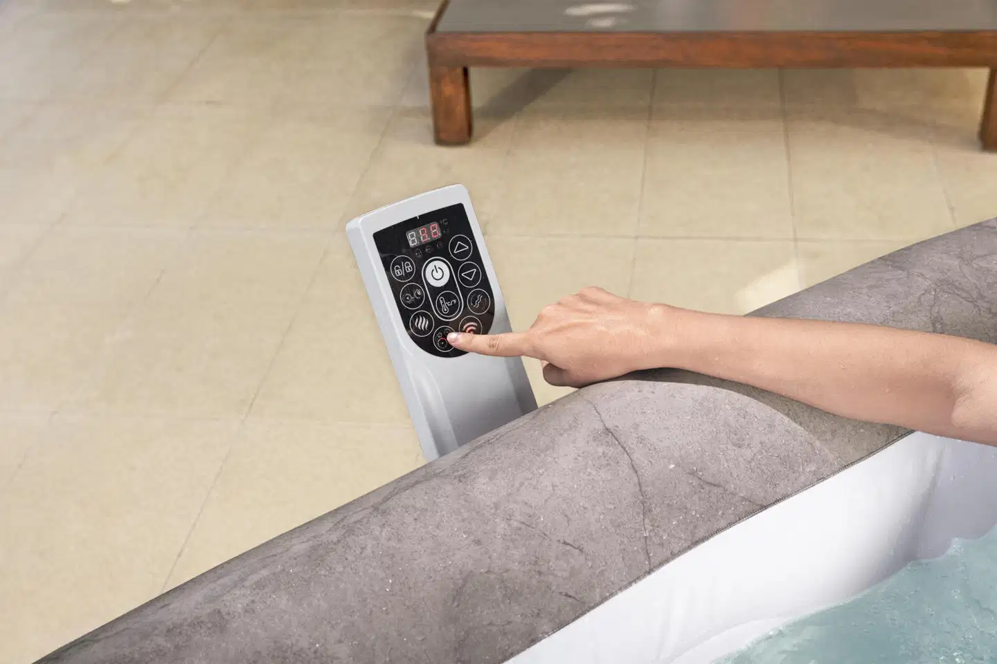 Lay-Z-Spa Rome Ultrafit Smart Airjet 180X180X71 Cm - 6