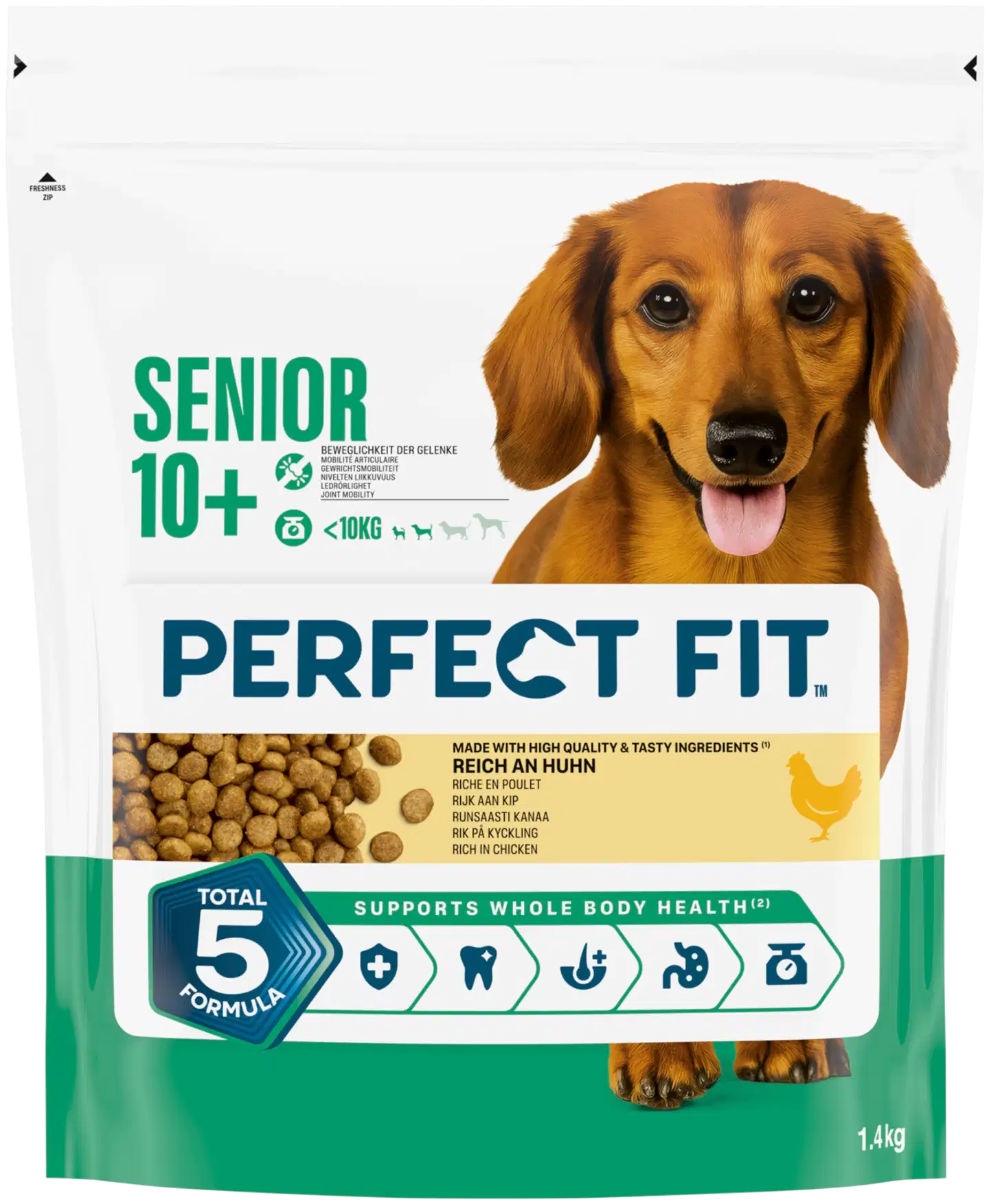 Perfect Fit 1,4kg Senior 10+ XS/S Kanaa