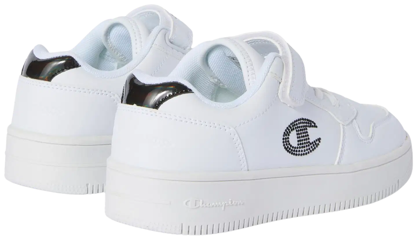 Champion lasten tennari RD18 PLATFORM GLITTER - WHITE - 3