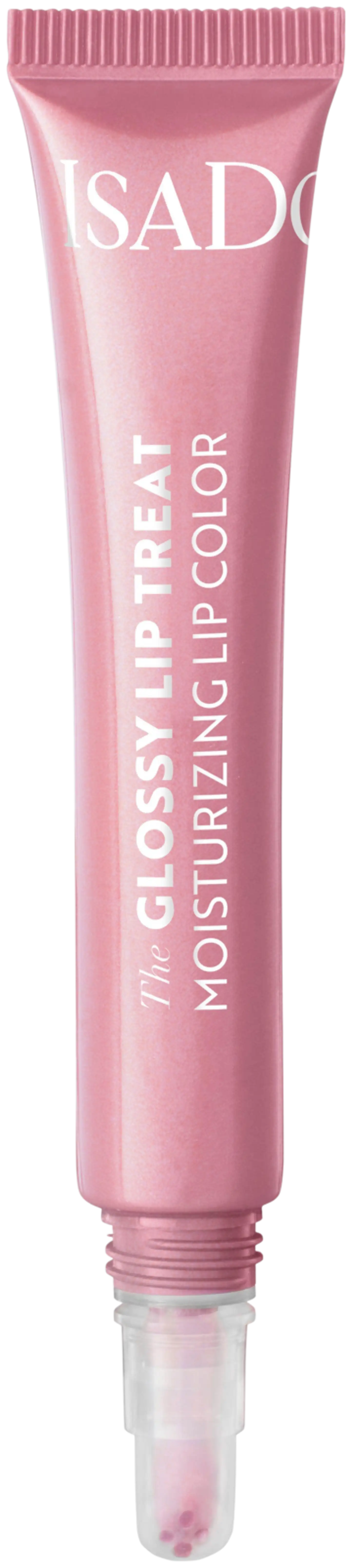 IsaDora The Glossy Lip Treat Moisturizing Lip Color 58 Pink Pearl huulikiilto 2,7 ml - 1